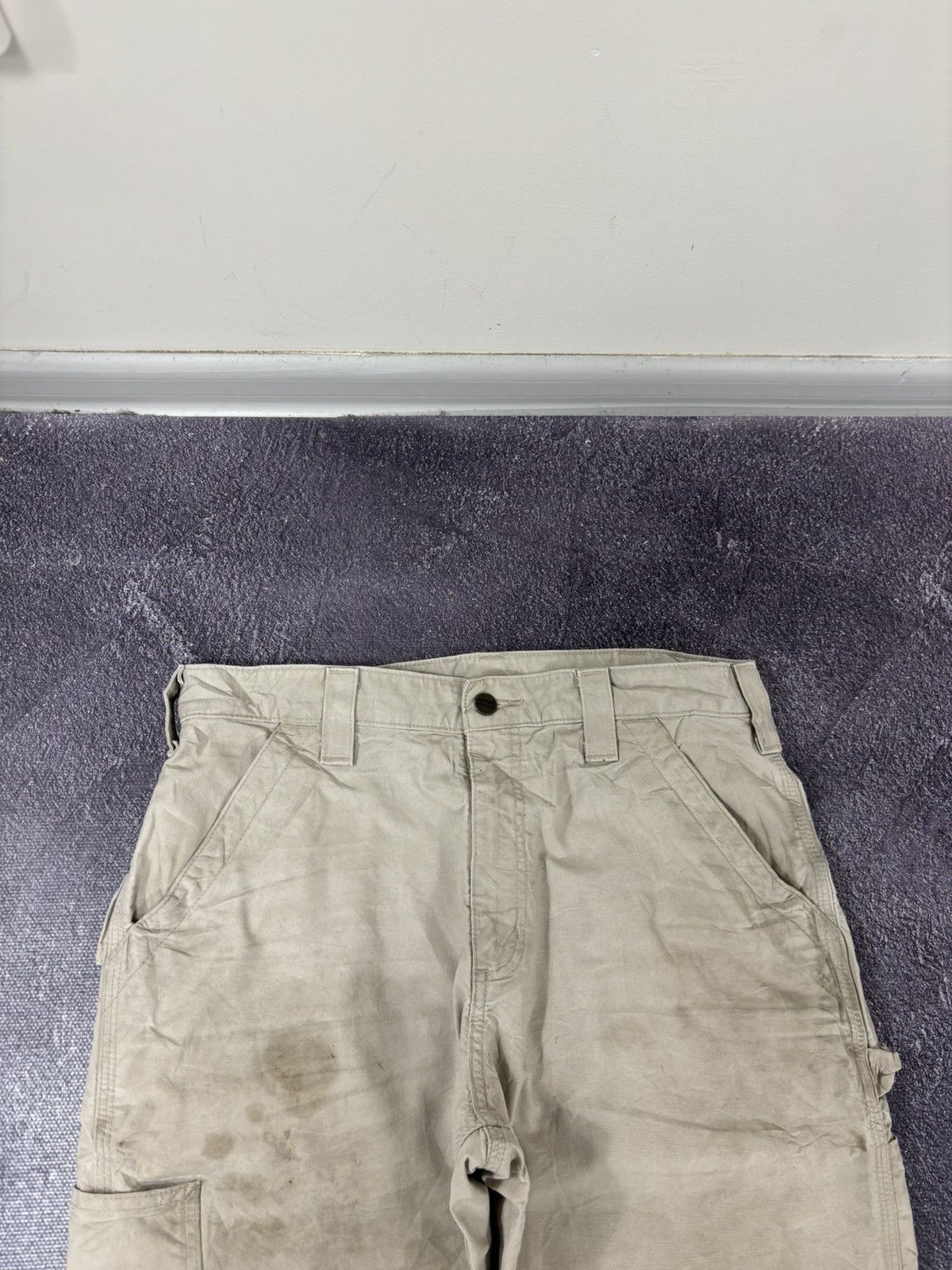 Carhartt Vintage Carhartt Original Dungaree Fit Baggy Carpenter Pants Size US 32 / EU 48 - 10 Thumbnail
