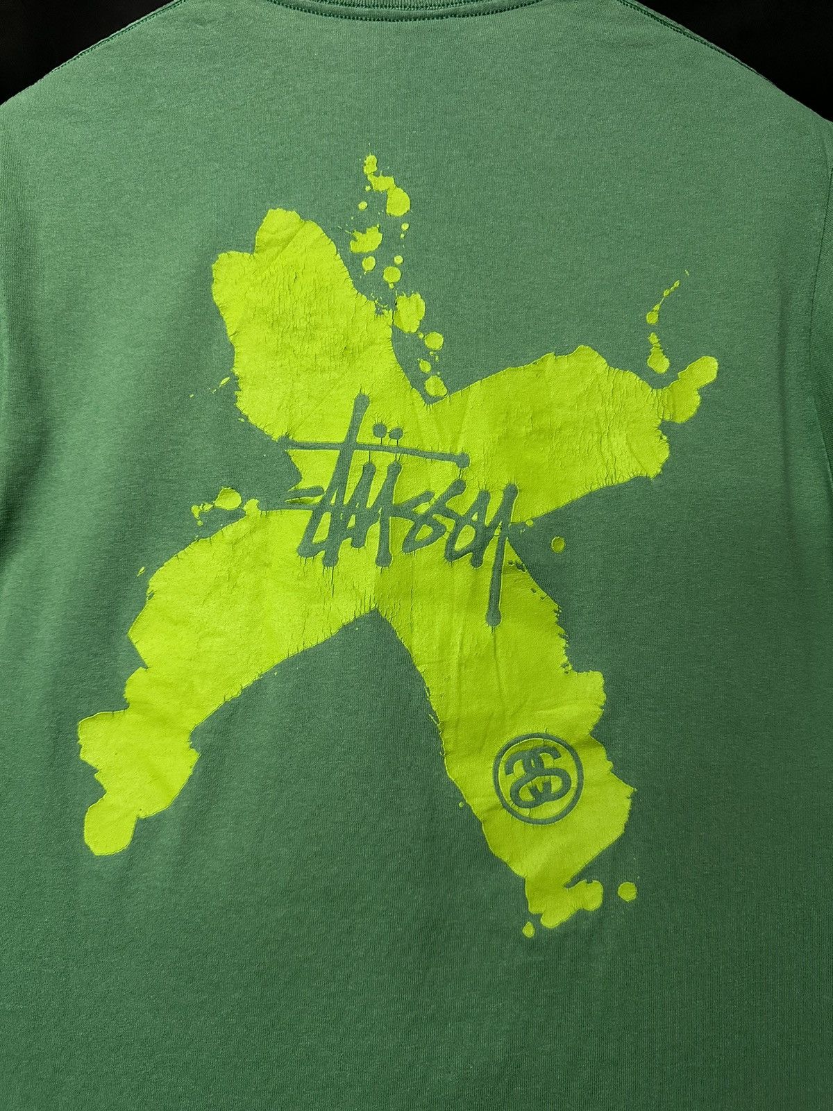 Stussy × Vintage Vintage Stussy X Skateboard Distressed Single Stitch Faded T Size US M / EU 48-50 / 2 - 7 Thumbnail