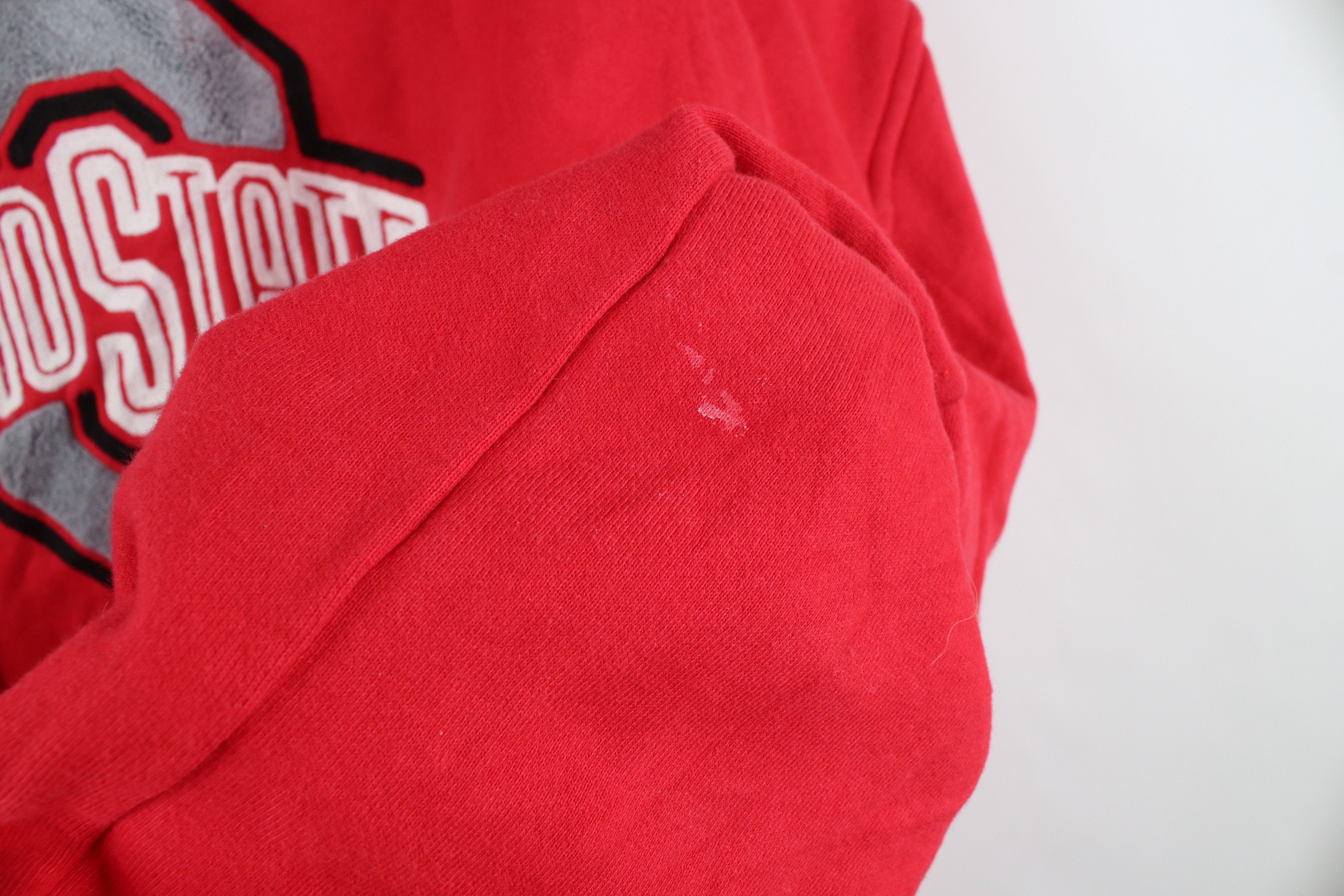 Nike × Vintage Vintage Nike Center Swoosh Ohio State University Hoodie Size US XL / EU 56 / 4 - 9 Thumbnail