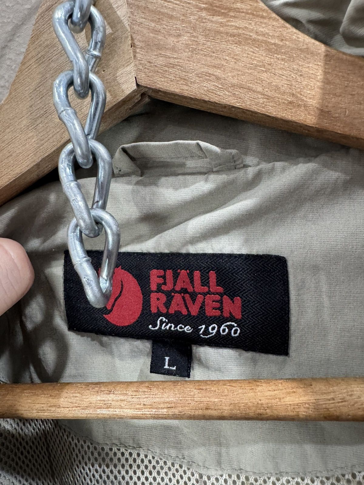 Fjallraven Fjallraven Field Jacket Mens Lightweight Cotton Size US L / EU 52-54 / 3 - 3 Thumbnail