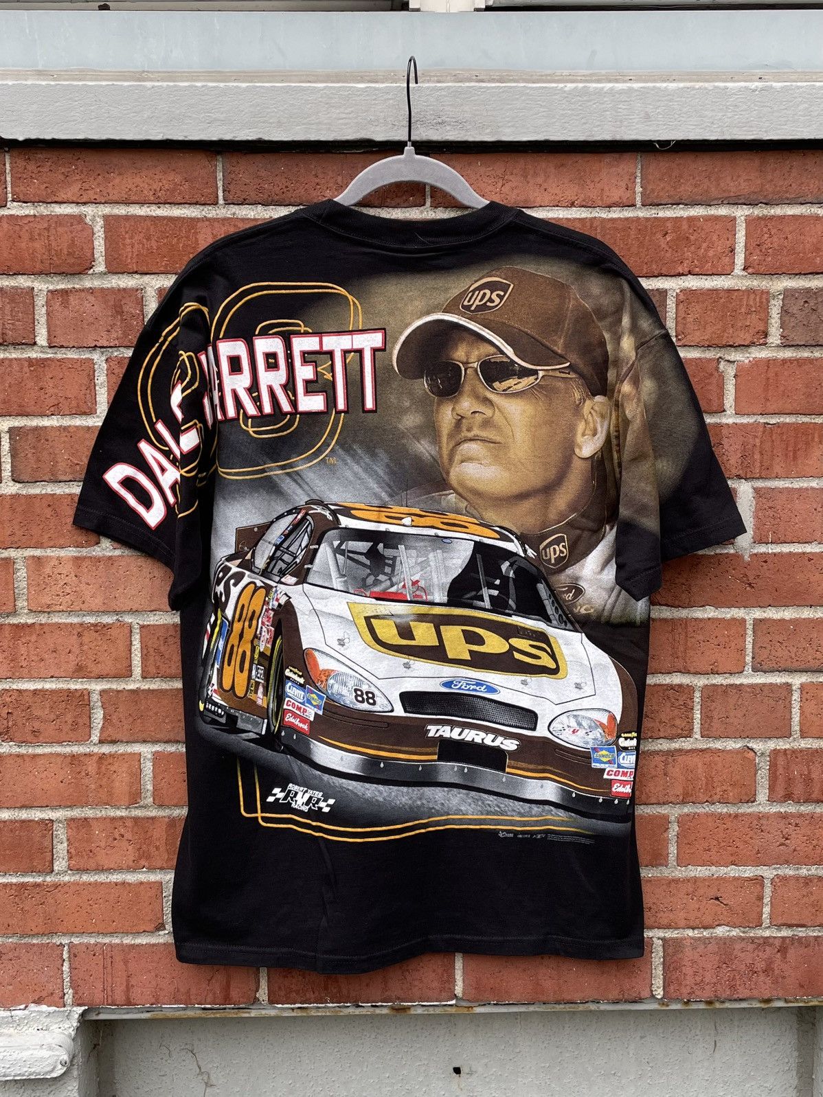 Chase Authentics Vintage 90s Nascar Chase Authentic AOP Dale Jarrett Black Size US L / EU 52-54 / 3 - 4 Thumbnail