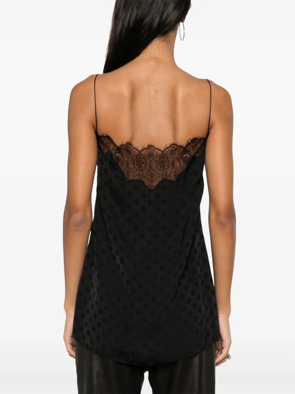Givenchy o1w1db10325 Lace Top in Black Size S / US 4 / IT 40 - 3 Thumbnail