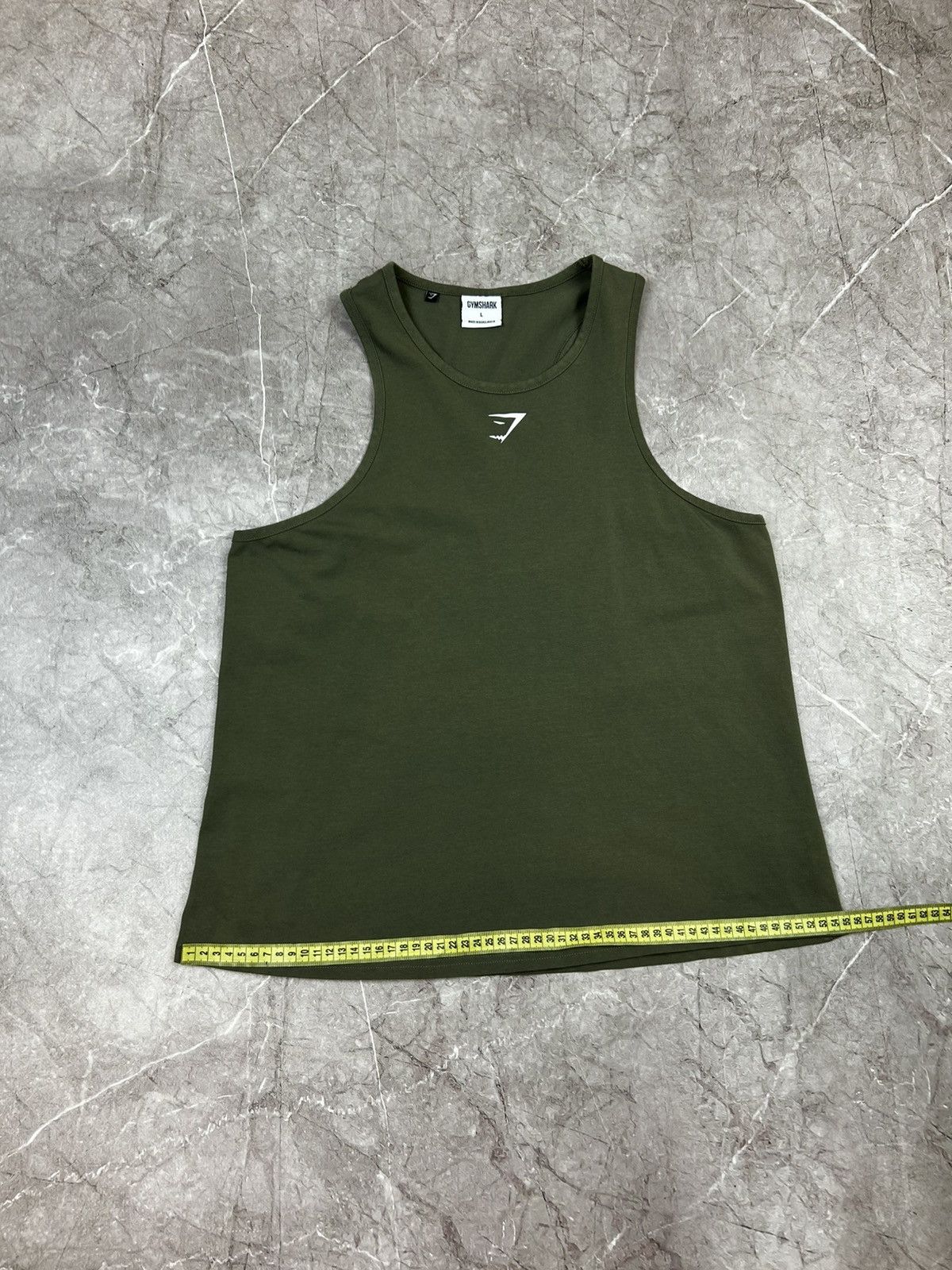 Gymshark Mens Gymshark legacy drop arm tank top T-shirt tee Size US L / EU 52-54 / 3 - 9 Thumbnail
