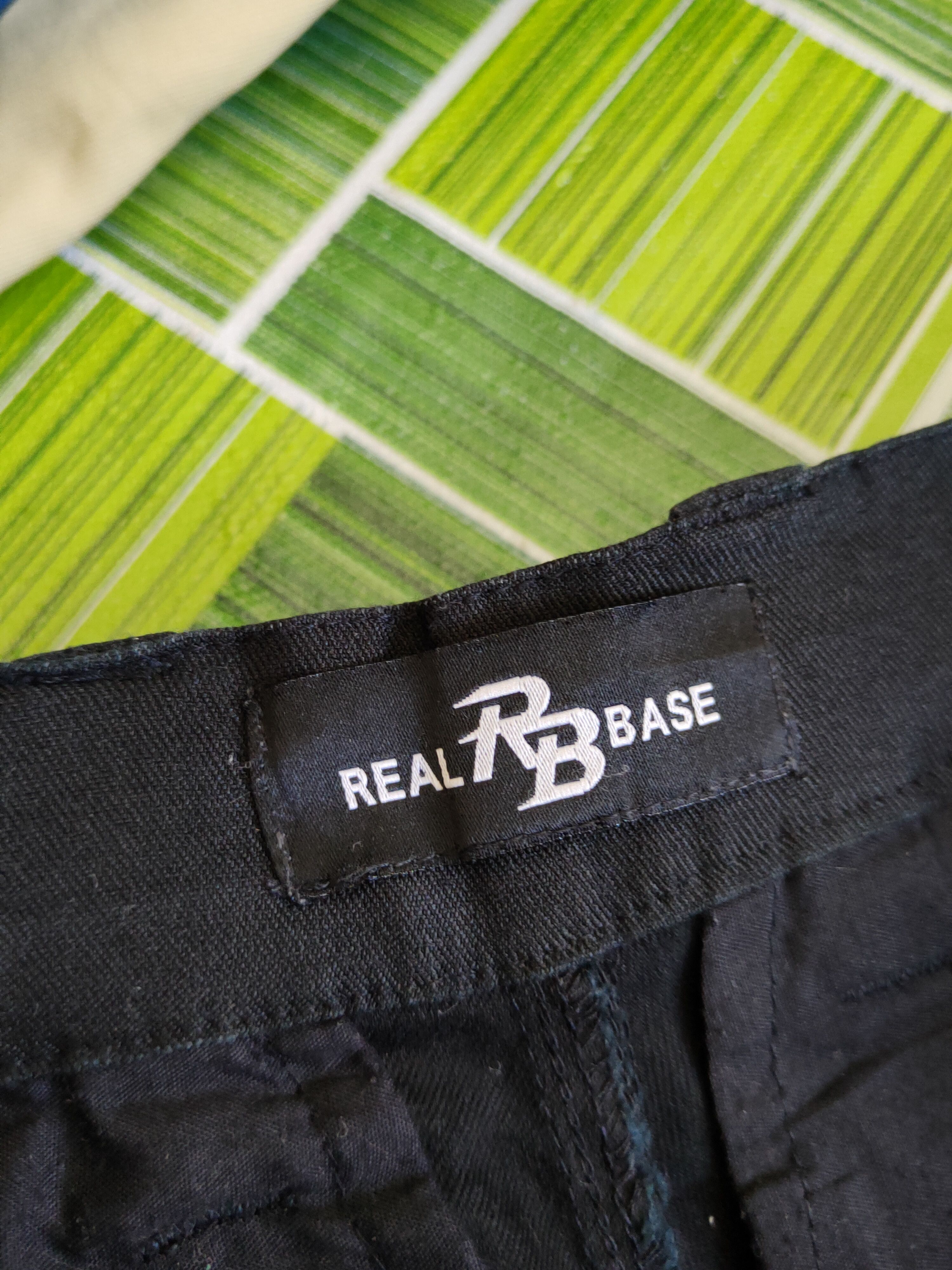 Japanese Brand Real Base Black Multipocket Tactical Cargo Pants #S1820 Size US 32 / EU 48 - 17 Thumbnail
