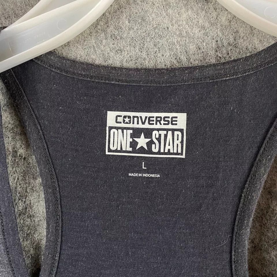 Converse Converse Tank Top Large Women's Gray Adults Pullover L Size L / US 10 / IT 46 - 3 Thumbnail