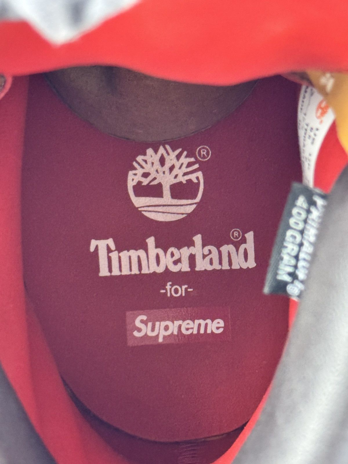 Timberland x SUPREME 6’’ PATCHWORK BOOTS Size US 9.5 / EU 42-43 - 12 Thumbnail