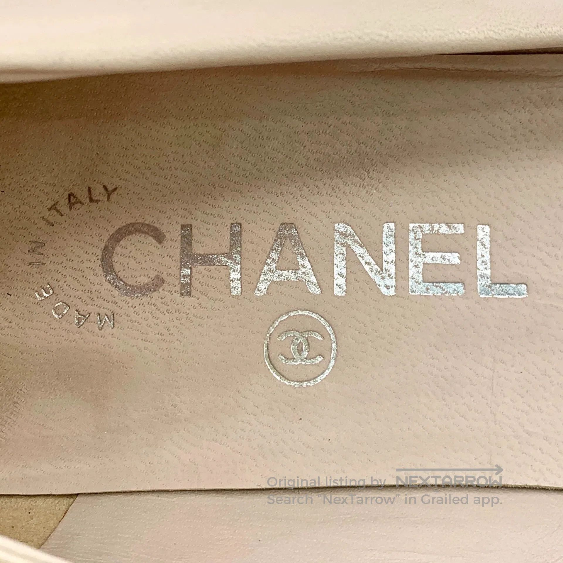 Chanel Chanel Colorblock Logo Round-Toe Flats. Size US 7.5 / EU 40-41 - 8 Thumbnail