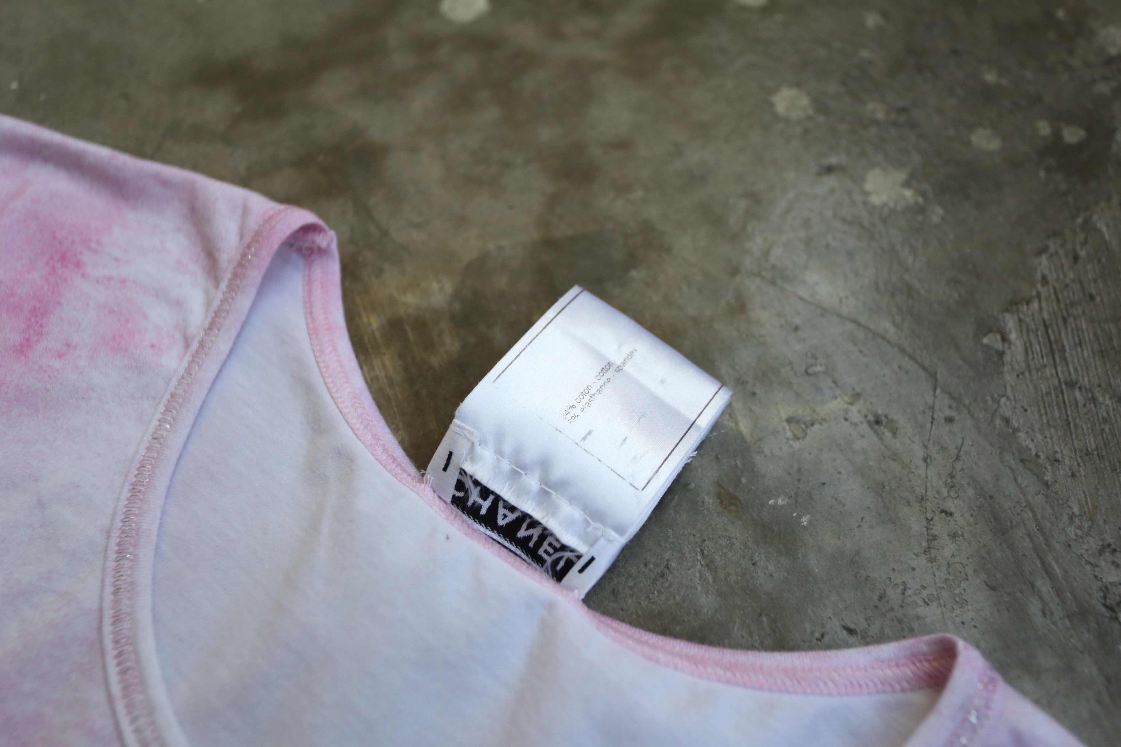 Chanel Chanel - Resort 2009 - Tie-Dye Logo Tee Size M / US 6-8 / IT 42-44 - 9 Thumbnail