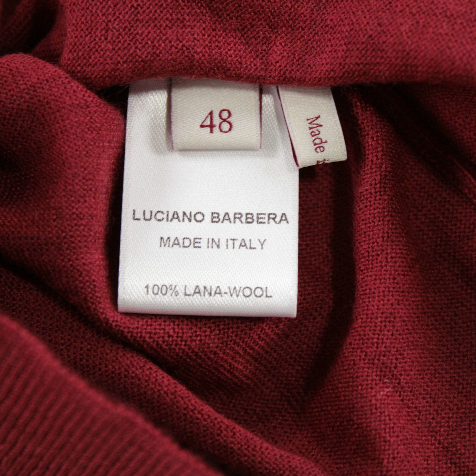Luciano Barbera Luciano Barbera Sweater Size US S in Red Size US S / EU 44-46 / 1 - 9 Thumbnail