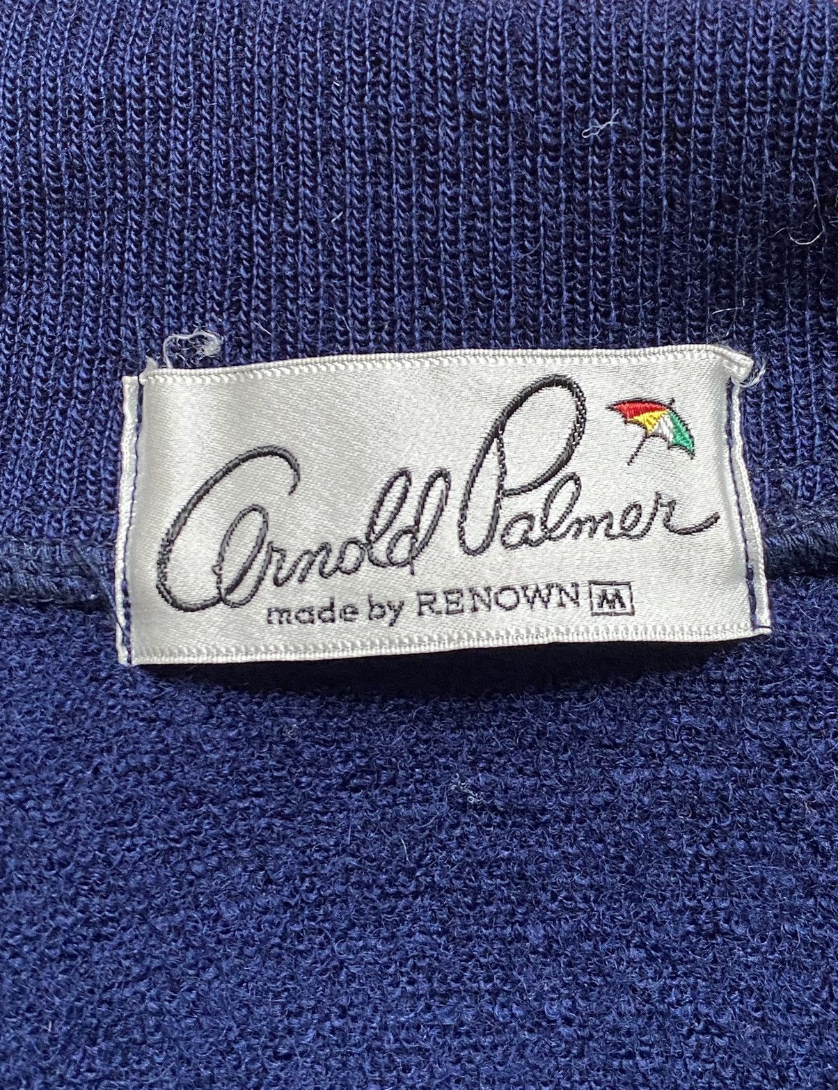 Designer × Vintage Vintage Brand Arnold Palmer Zipper Knitwear 1990s Size US M / EU 48-50 / 2 - 9 Thumbnail
