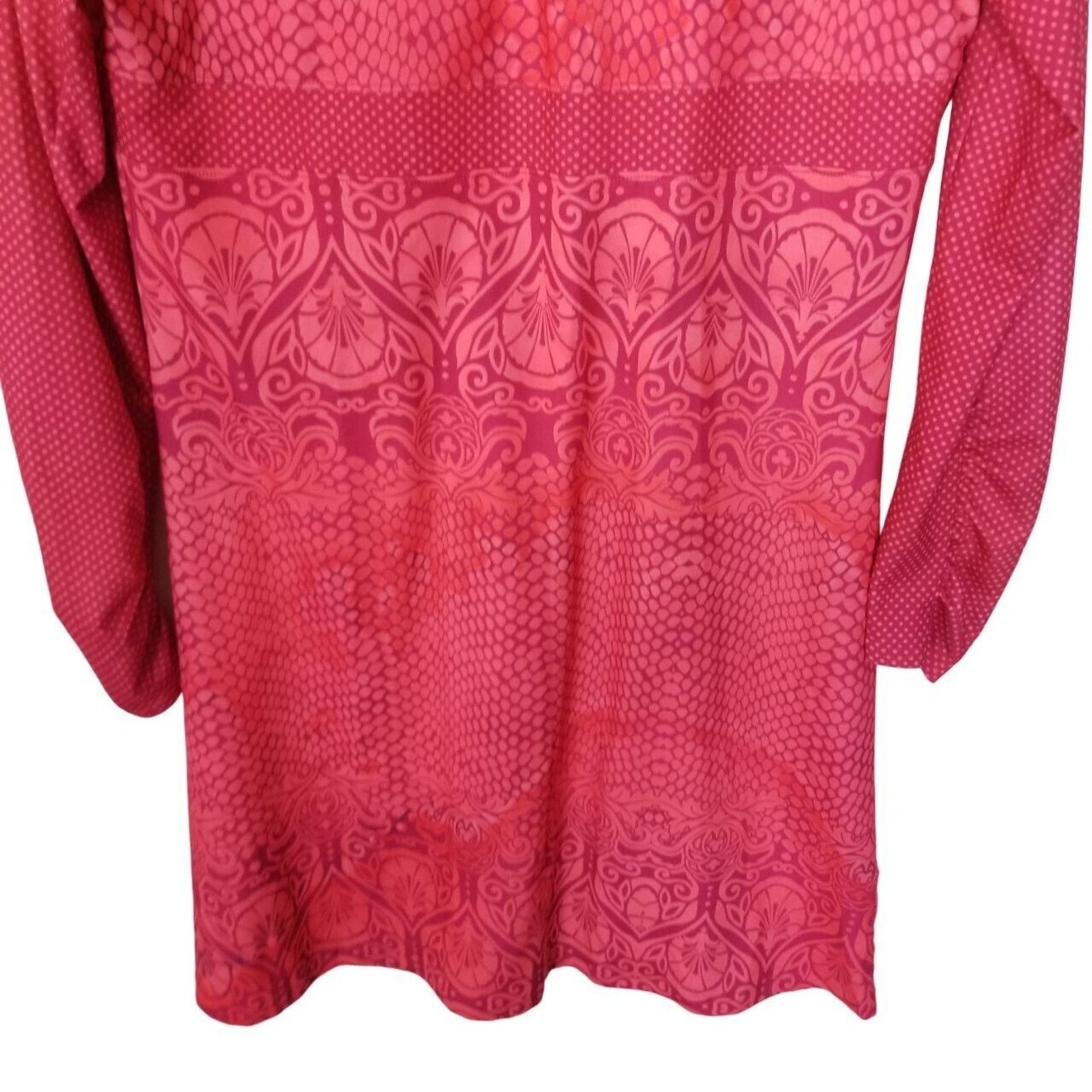 Prana Prana Womens Tatiana Dress Size M Floral Stretch Mock Neck Size M / US 6-8 / IT 42-44 - 3 Thumbnail