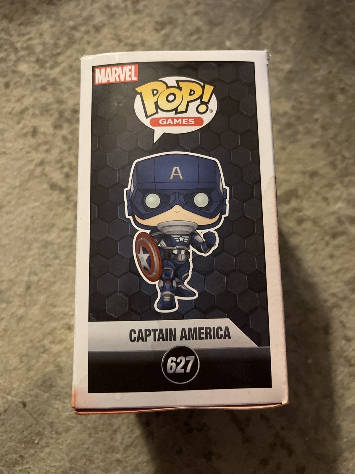 Marvel Comics Funko Pop! Captain America Bobble-Head Size ONE SIZE - 3 Thumbnail