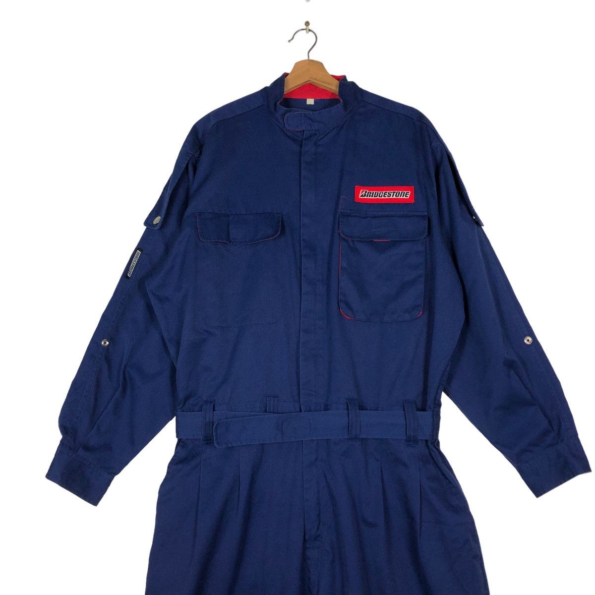Japanese Brand 🔥90’s Vintage Overall Racing Sports Bridgestone Racing Size US 36 / EU 52 - 3 Thumbnail