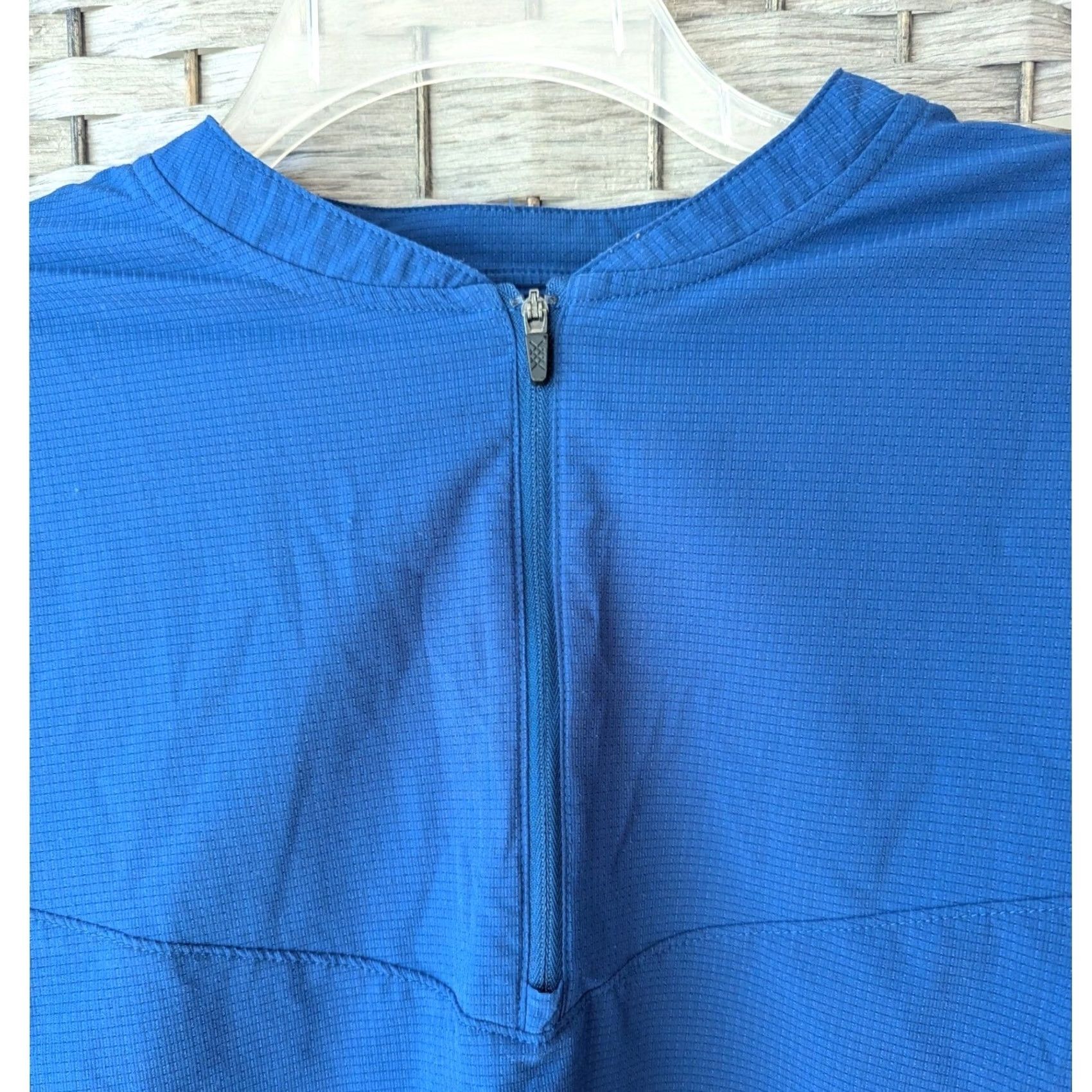 Rhone Rhone Mens Blue Quarter Zip Pullover Performance Activewear M Size US M / EU 48-50 / 2 - 3 Thumbnail