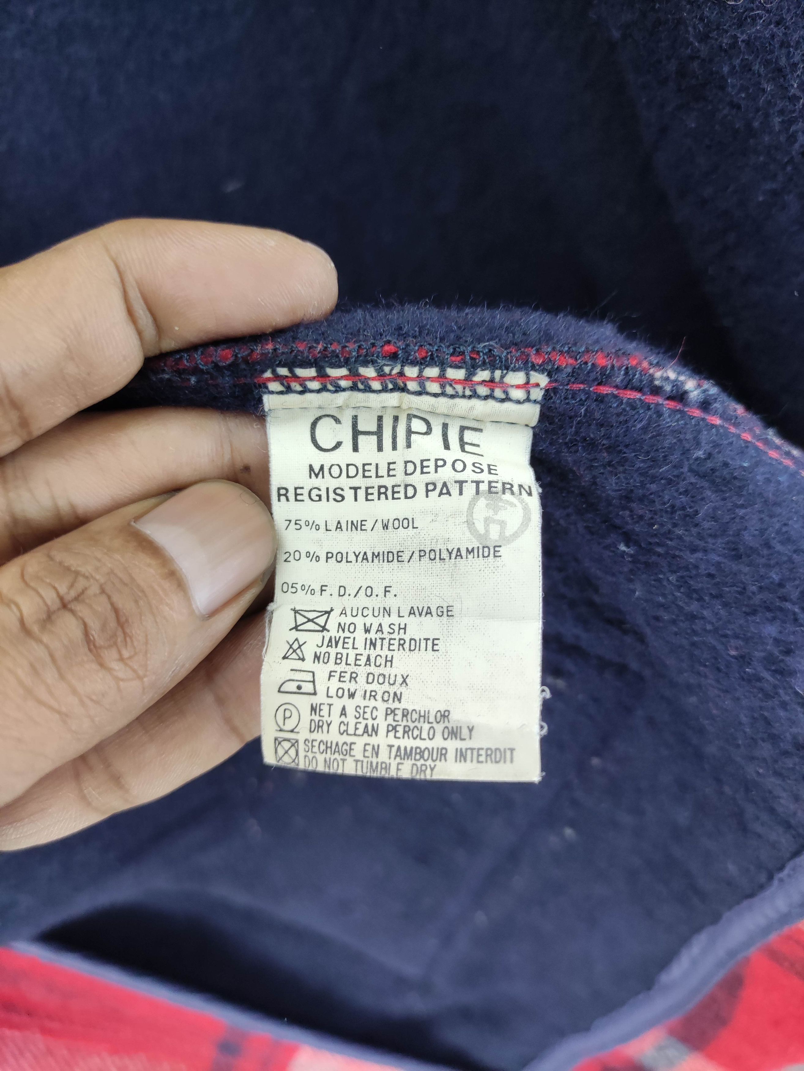 Vintage Vintage Chipie Wool Hoodie Jacket Zipper Size US L / EU 52-54 / 3 - 9 Thumbnail