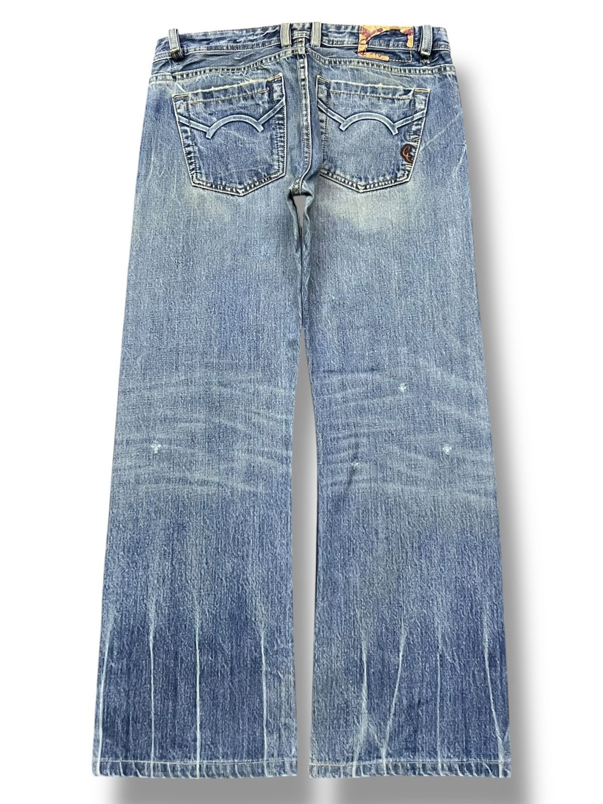 Cult Of Individuality Baggy Vintage Cult Of Individuality Selvedge Denim Size US 35 - 3 Thumbnail