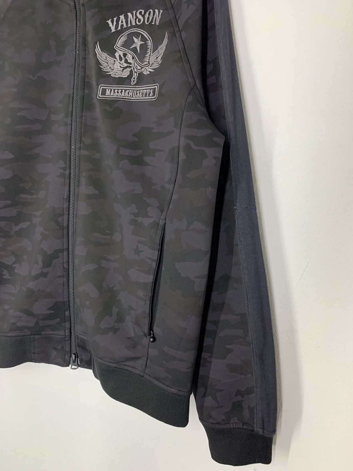 Vanson Leathers Vanson Camo Stars Motorcycle Club Jacket Size US M / EU 48-50 / 2 - 3 Thumbnail
