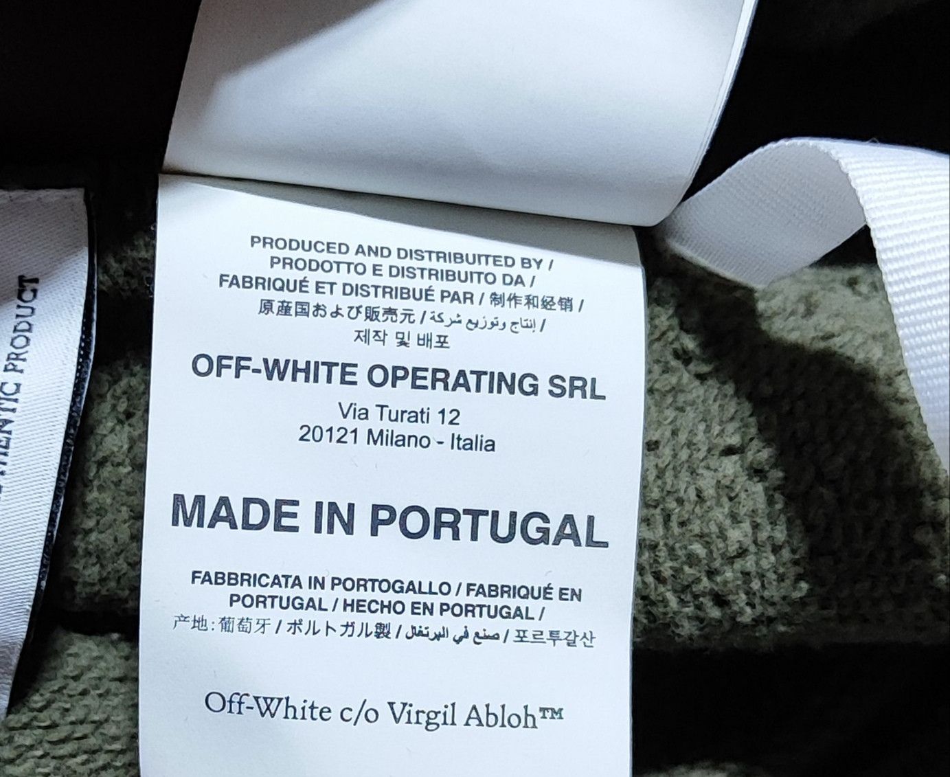 Off-White Off-White Rubber Arrow Diag Tab Print Zip Hoodie Size US M / EU 48-50 / 2 - 11 Thumbnail