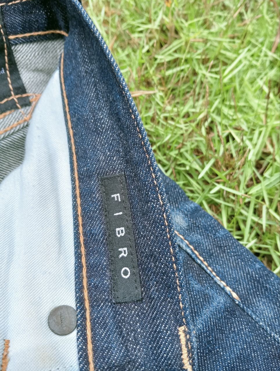 KURO JAPANESE KURO FIBRO SELVEDGE JEANS - MADE IN JAPAN Size US 32 / EU 48 - 7 Thumbnail