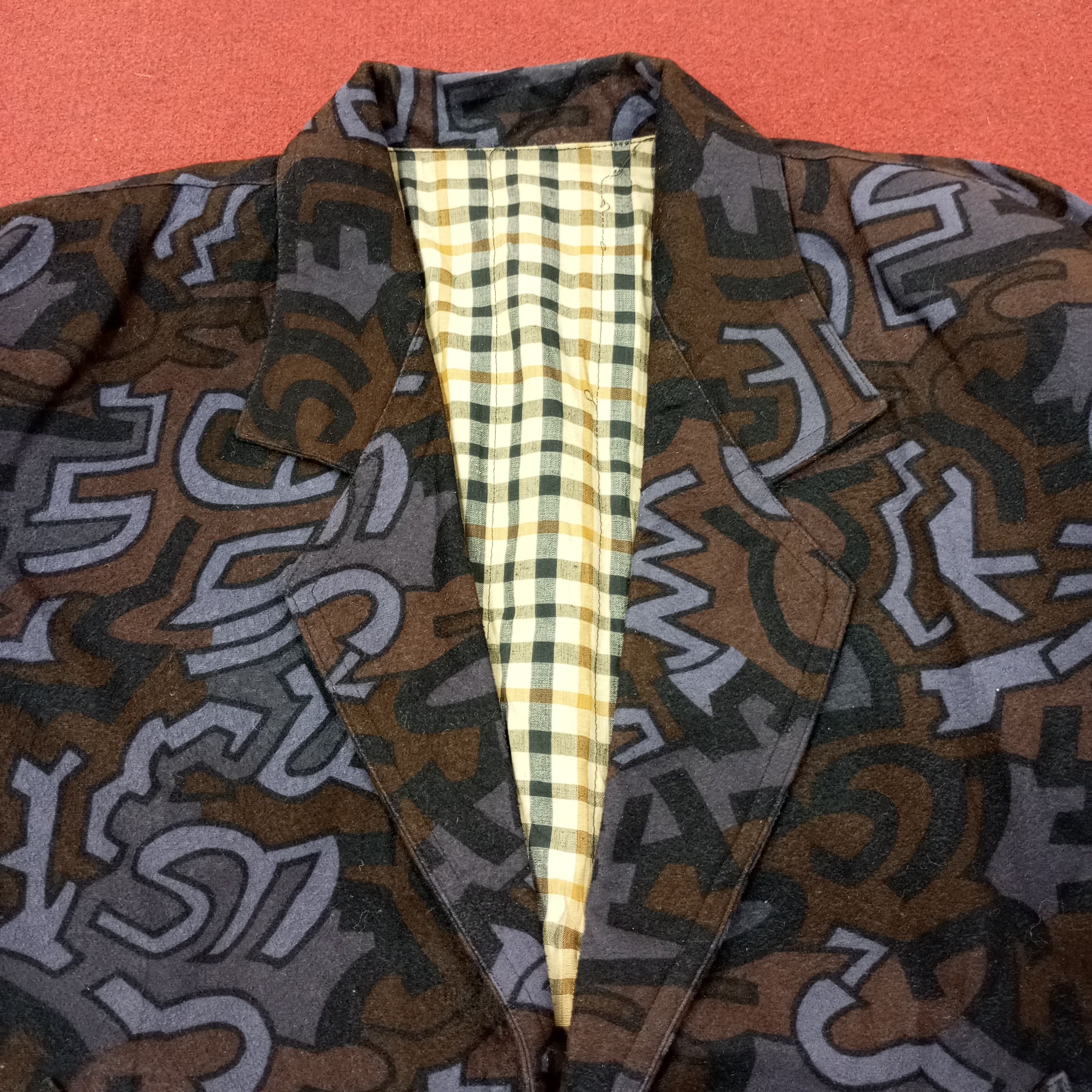 Vintage Nice Design Jacket c243n7 Size US XXL / EU 58 / 5 - 2 Thumbnail
