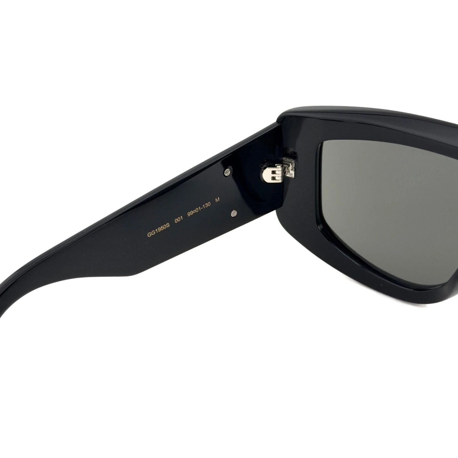 Gucci GUCCI GG1950S Black 1950 GG Geometric Mask Sunglasses 001 Size ONE SIZE - 8 Thumbnail