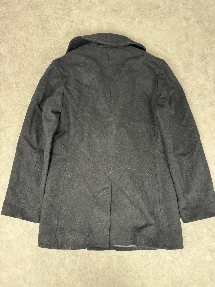 Dolce & Gabbana AW1996 Dolce & Gabbana Black Classy Wool Buttoned Officer Peacoat Jacket Size US M / EU 48-50 / 2 - 5 Thumbnail