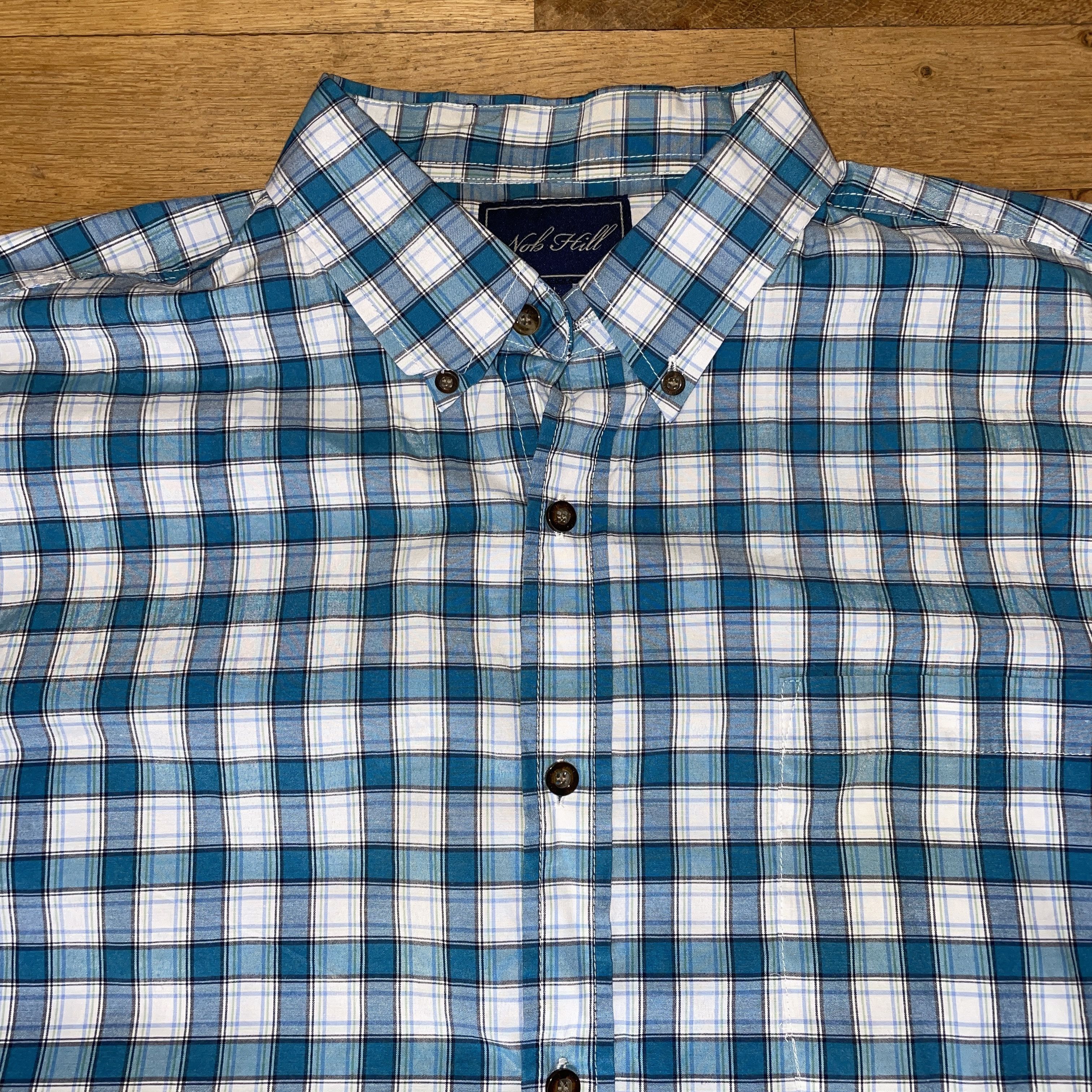 Other Nob Hill Men's Fashion Short Sleeve Summer Shirt Size L Size US L / EU 52-54 / 3 - 3 Thumbnail