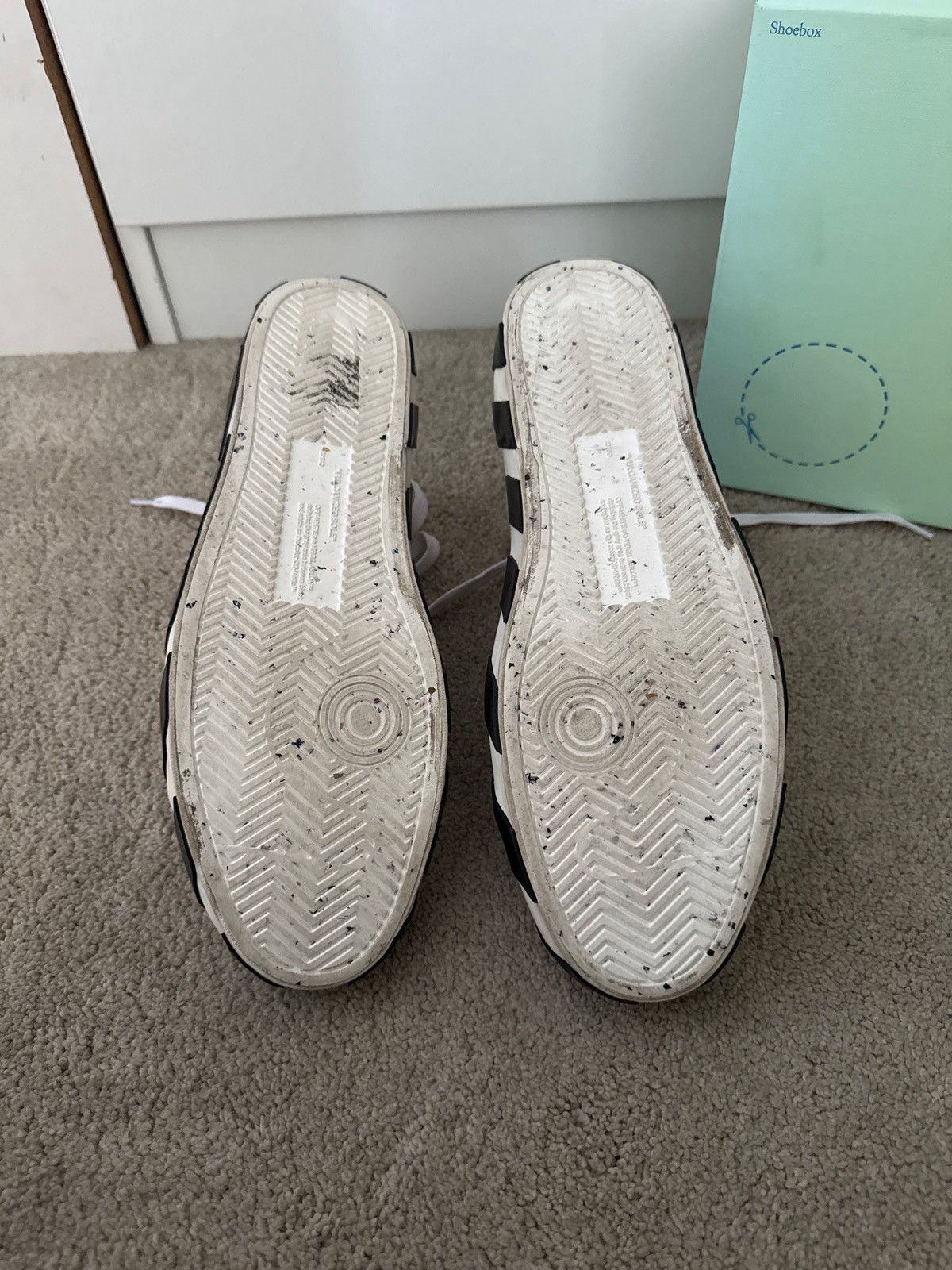 Off-White Off-White High-Top Vulcanized Size US 12 / EU 45 - 4 Thumbnail