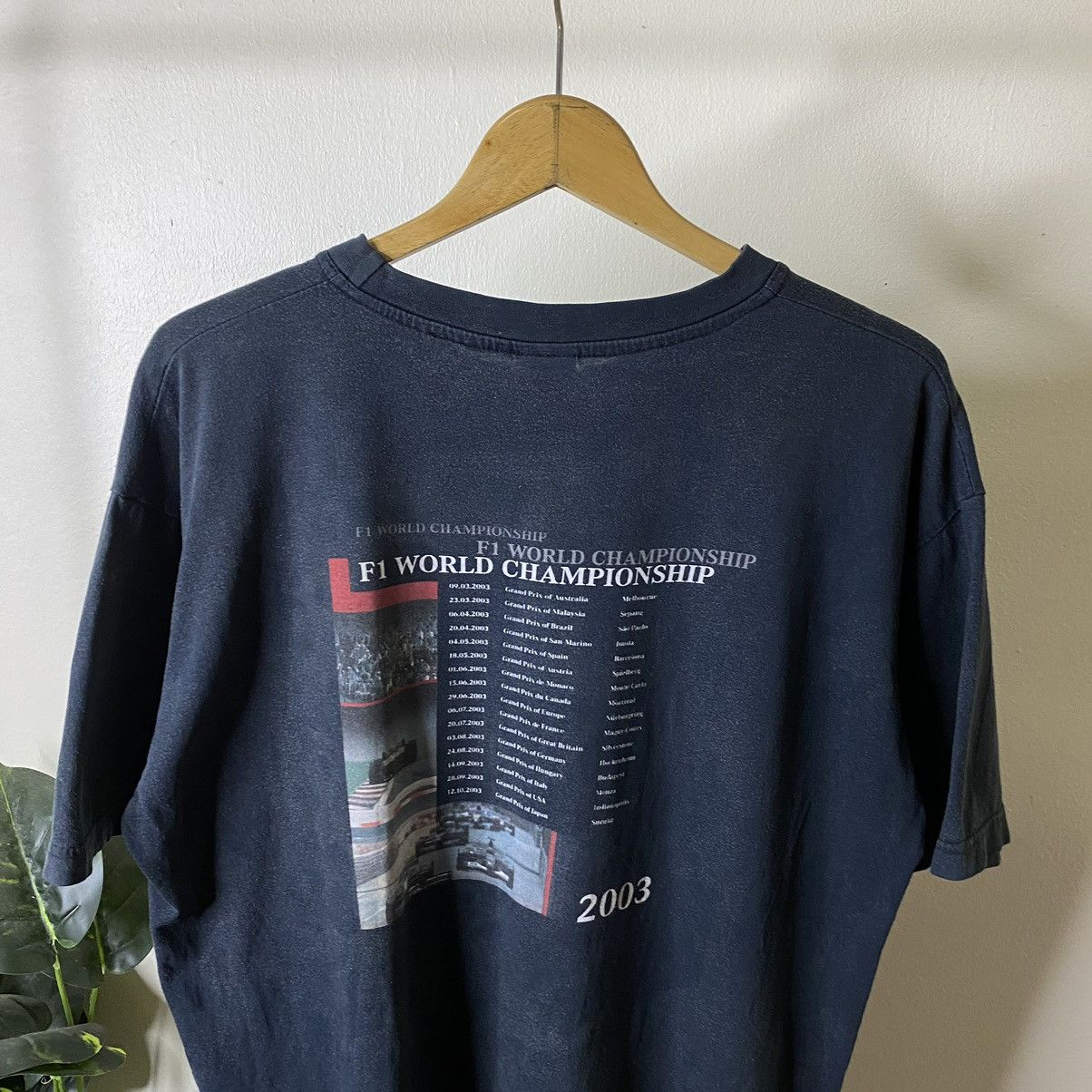 Mercedes-Benz Vintage 2003 Mercedez Benz x F1 World Championship Faded Tee Size US S / EU 44-46 / 1 - 2 Thumbnail