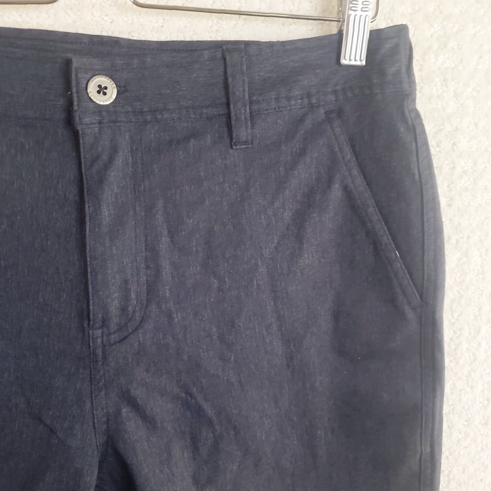 Vintage 32 Degrees Cool Men's 32x7 Grayish Blue Stretch Performance Soft Touch Shorts Size US 31 - 4 Thumbnail