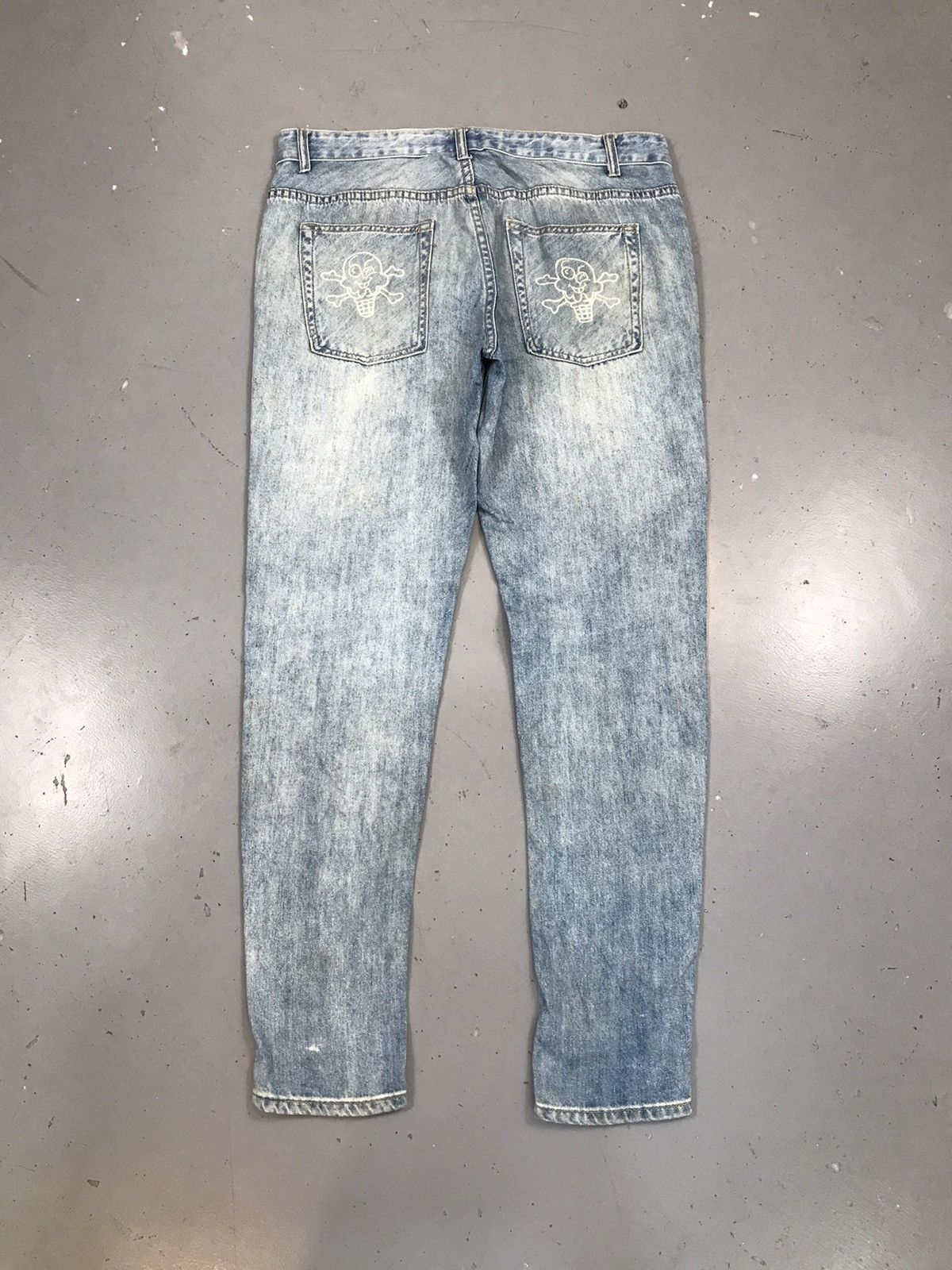 Icecream Vintage ice cream running dog printed skinny denim Size US 36 / EU 52 - 2 Thumbnail
