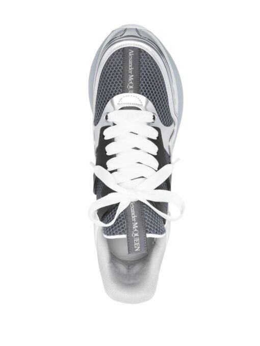 Alexander McQueen o1w1db10725 Oversized Runner in Grey Size US 6 / EU 39 - 4 Thumbnail