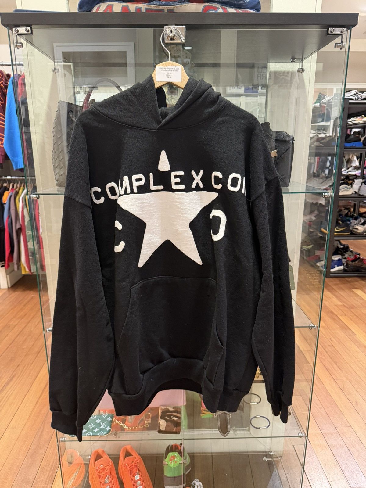 Cactus Plant Flea Market × Complex CPFM x Complexcon ‘23 Star Stamp Hoodie Size US XXL / EU 58 / 5 - 1 Thumbnail