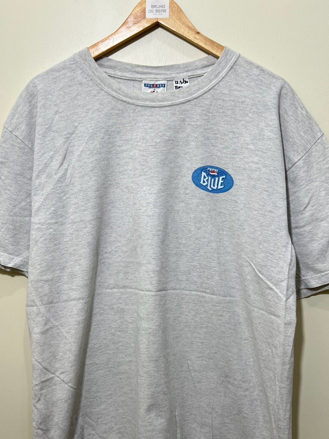 Pepsi × Vintage Vintage 00's Pepsi Blue Promotional shirt bnz01 Size US XL / EU 56 / 4 - 4 Thumbnail