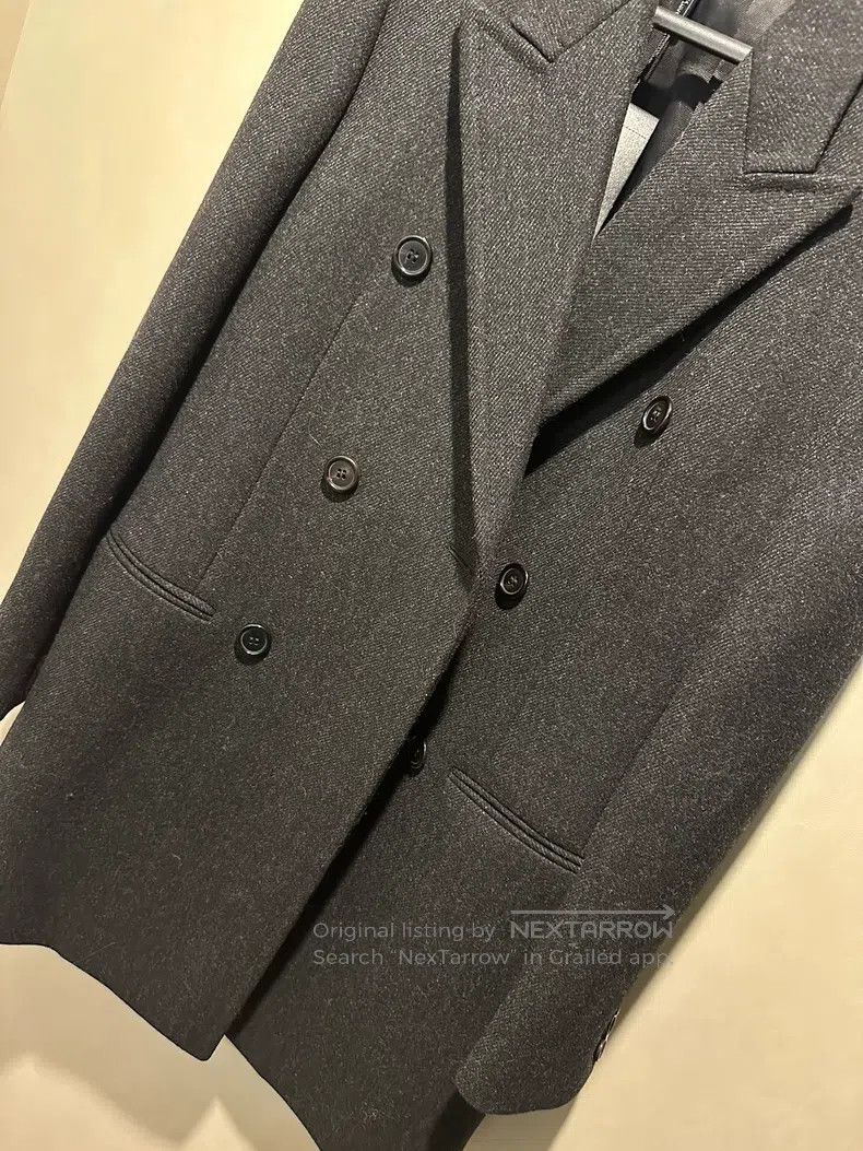 Saint Laurent Paris Saint Laurent Paris Gunmetal Gray Sword Collar Mid-Length Size US S / EU 44-46 / 1 - 5 Thumbnail