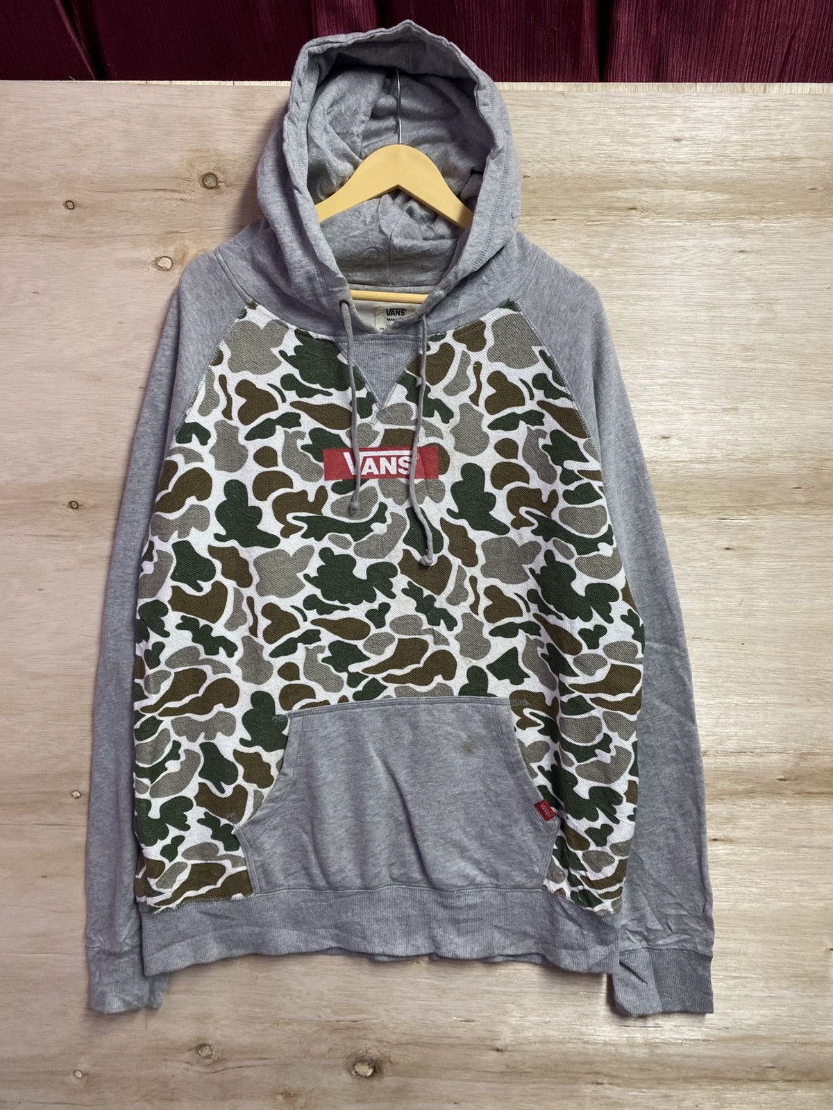 Vans Vans Half Box Camo Pullover Hoodie Size US XL / EU 56 / 4 - 1 Thumbnail