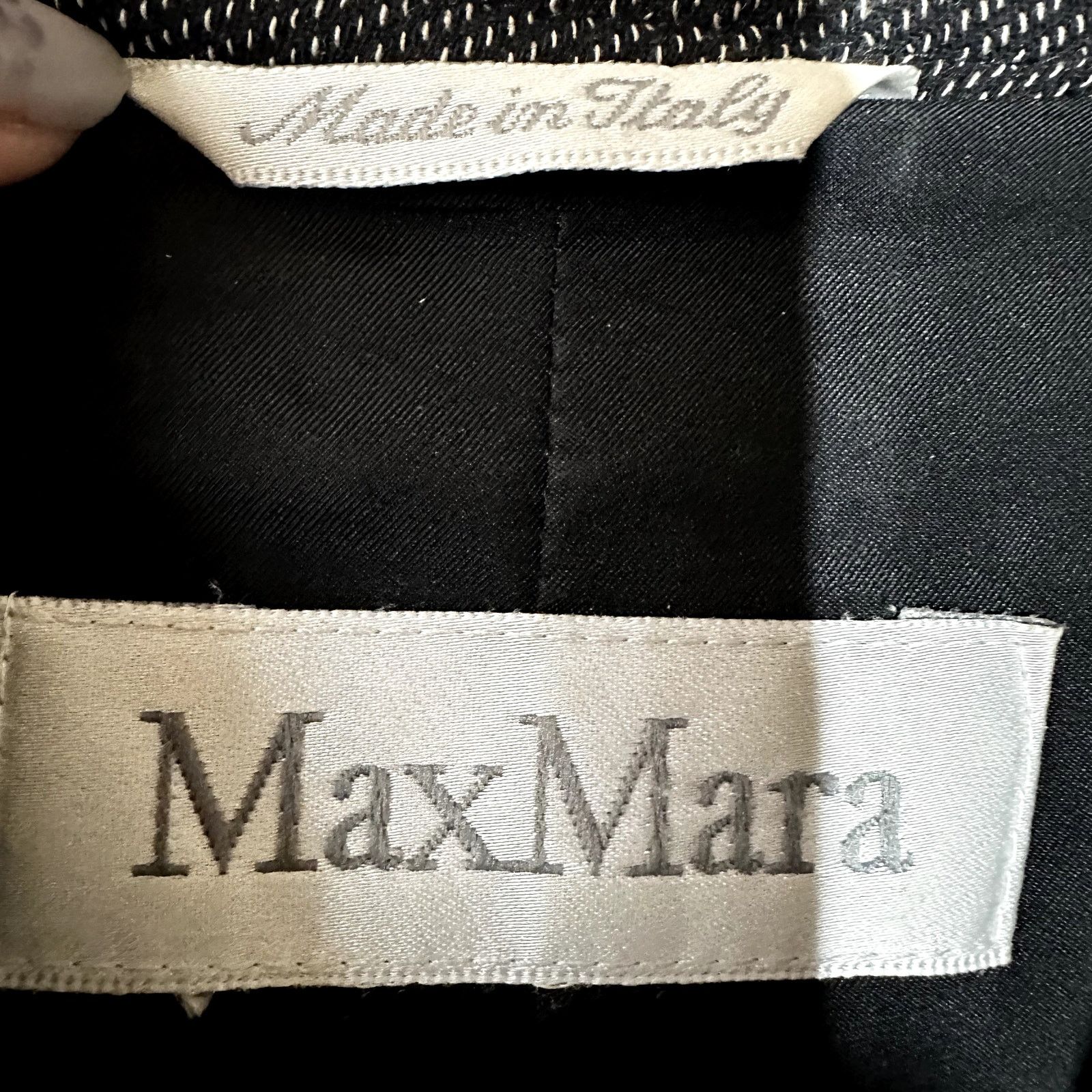 Max Mara Max Mara Virgin Wool Blazer Suit Jacket Notch Button Gray 6 Size M / US 6-8 / IT 42-44 - 4 Thumbnail