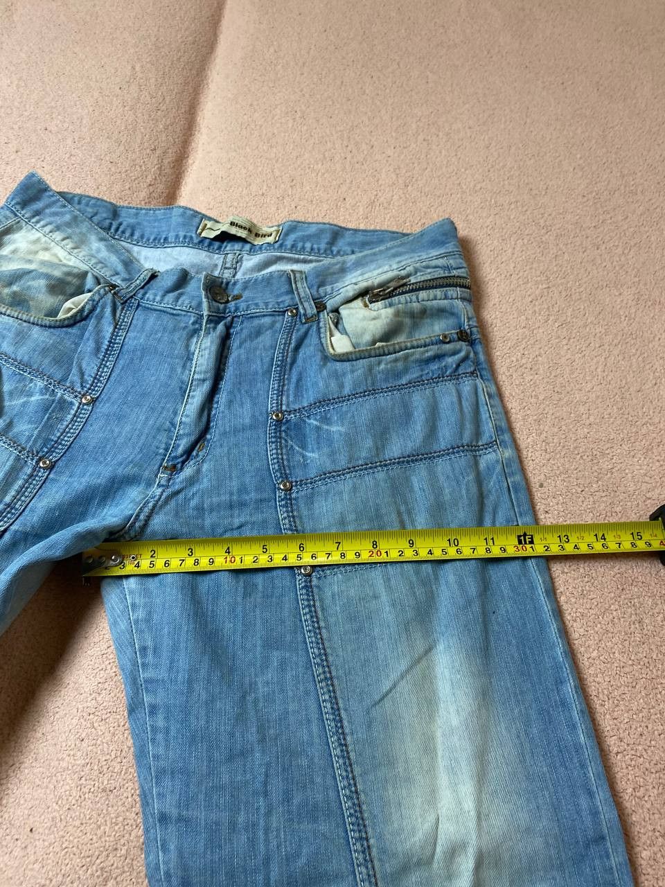 Vintage VINTAGE SELVEDGE DISTRESSED DENIM Size US 34 / EU 50 - 6 Thumbnail