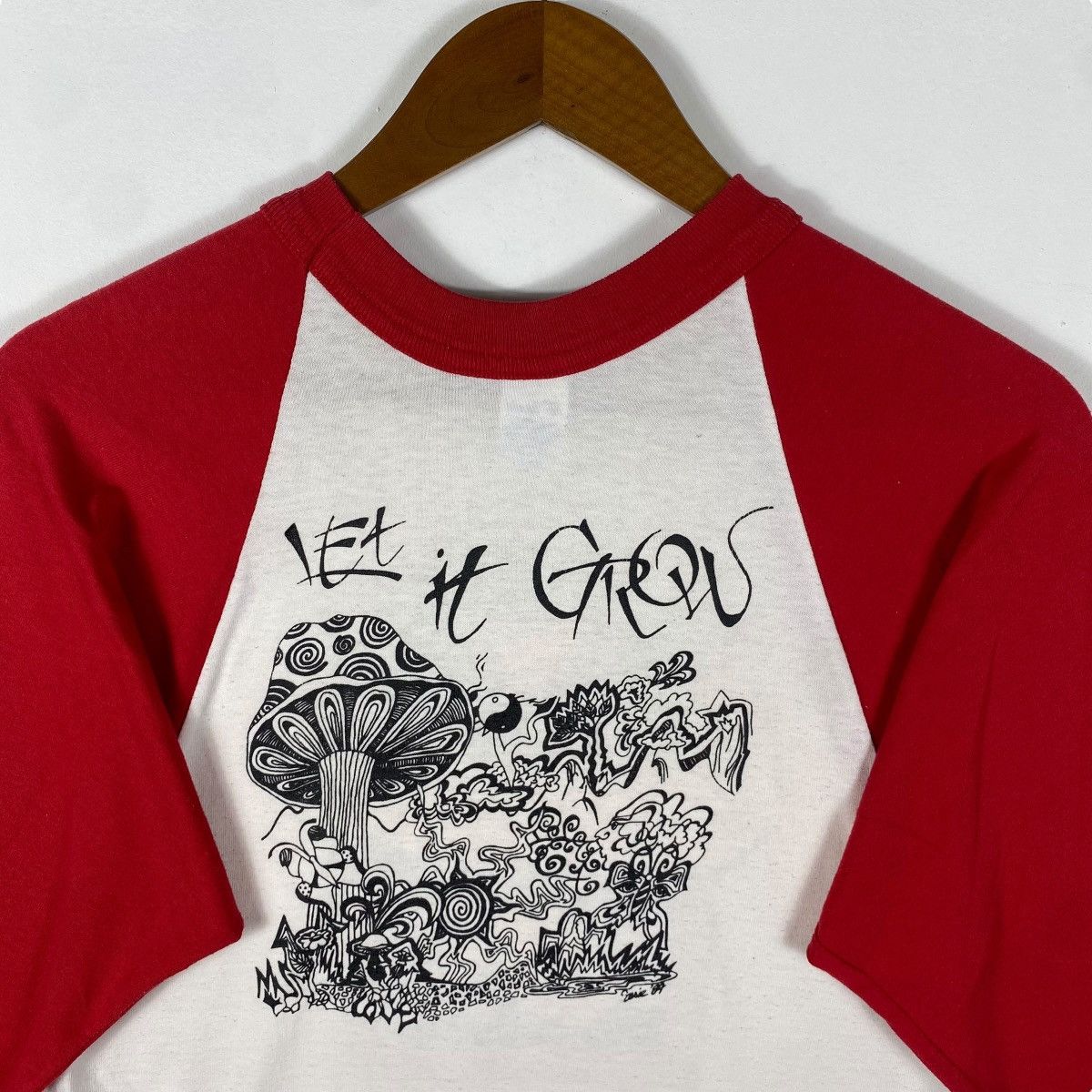 Band Tees × Grateful Dead × Vintage Vintage 90's GRATEFUL DEAD Let It Grow Band Tee Shirt Size US S / EU 44-46 / 1 - 6 Thumbnail