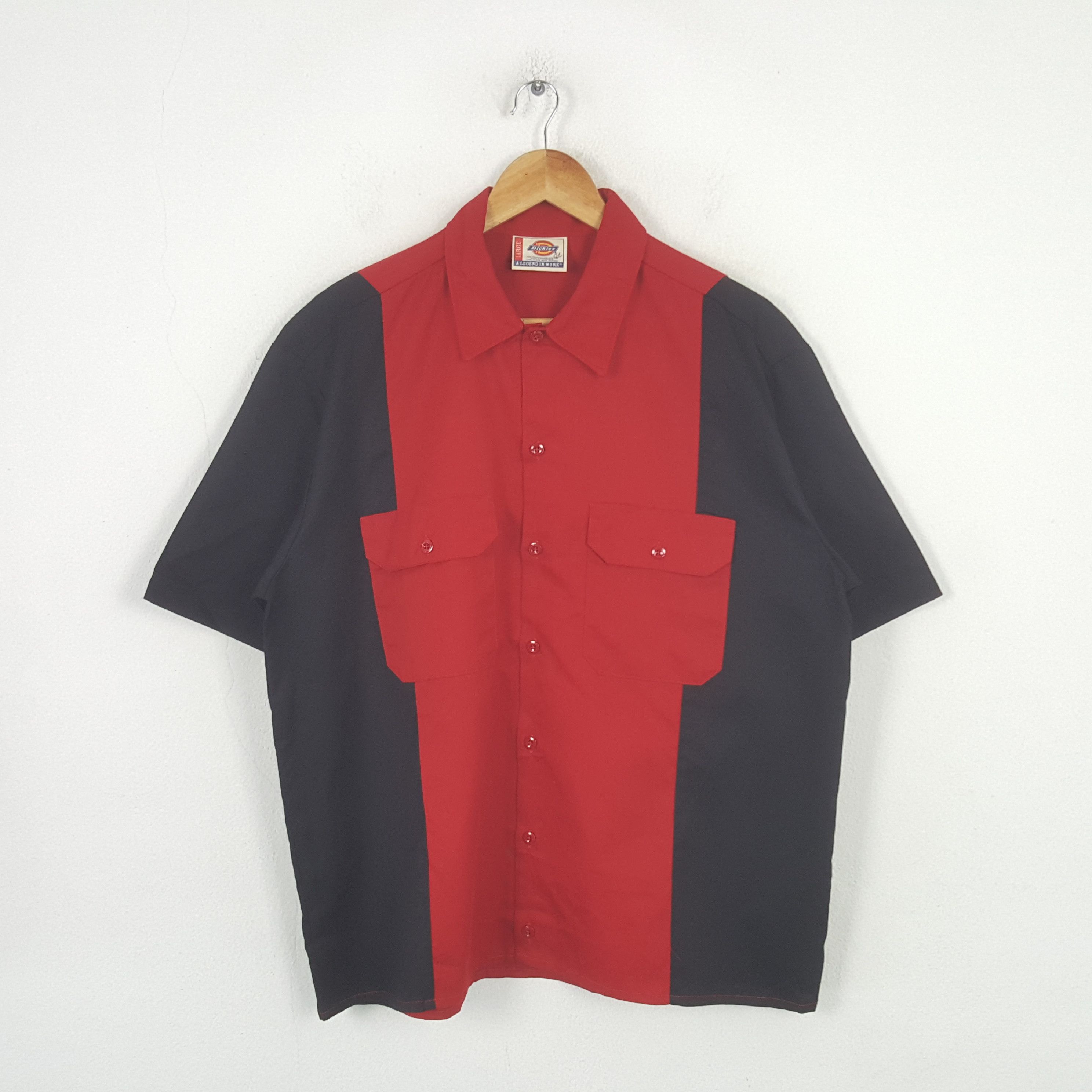 Dickies Vintage Dickies Hard Soda Bikers Shirt Button Up RR6 Size US XL / EU 56 / 4 - 3 Thumbnail