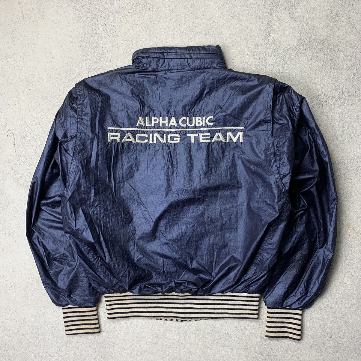 Formula 1 Vintage Alpha Cubic Racing Team Jacket Size US S / EU 44-46 / 1 - 1 Thumbnail