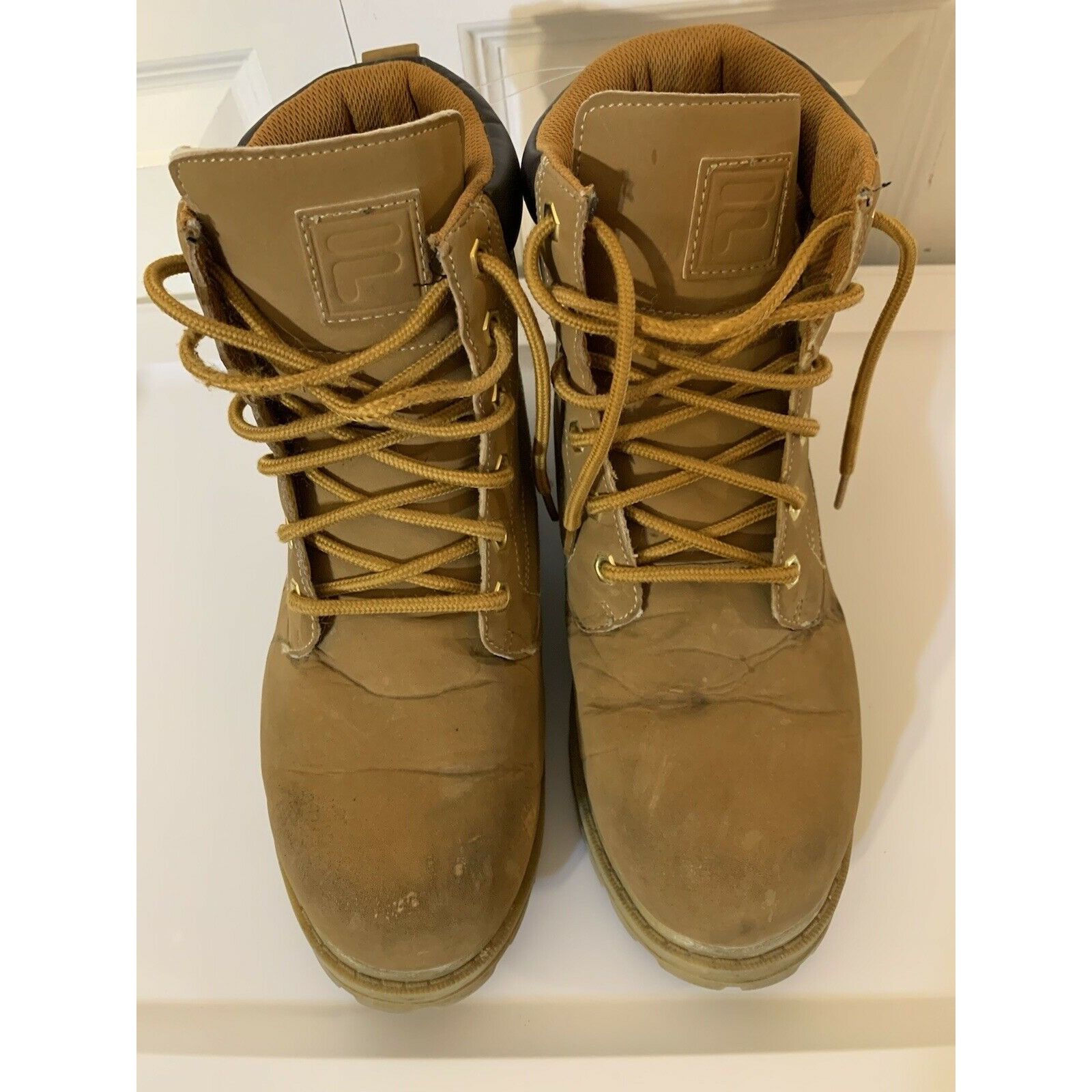 Fila Fila Men's Sz 8 Edgewater Nubuck Boot 1SH40063-206 Wheat/Gum Size US 8 / EU 41 - 4 Thumbnail