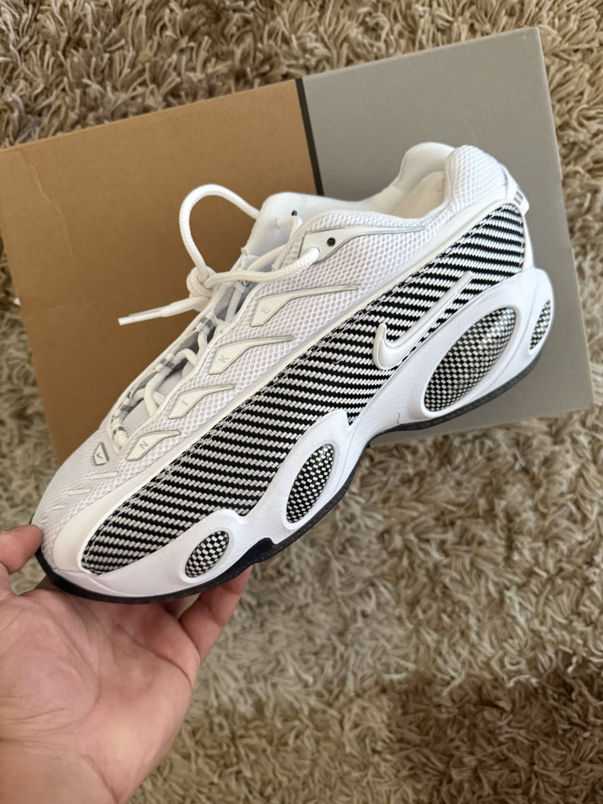 NOCTA × Nike Nike x Nocta Glide White Black Chrome Size 9UK 10US Size US 9 / EU 42 - 2 Thumbnail