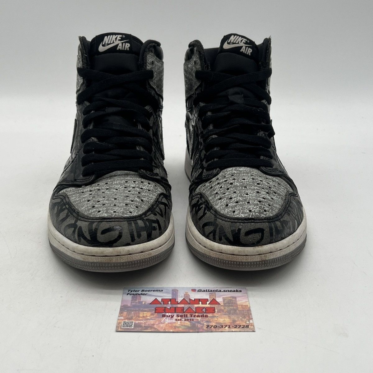 Nike Air Jordan 1 high rebellionaire Size US 9.5 / EU 42-43 - 2 Thumbnail
