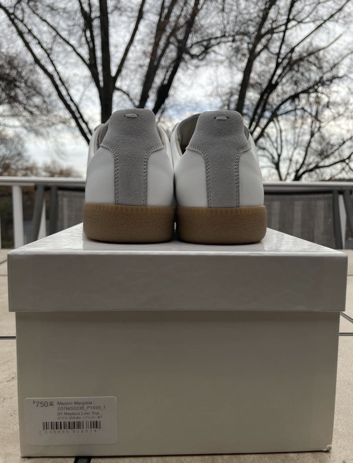 Maison Margiela Maison Margiela GAT White Gray Size 40/7 US BRAND NEW Size US 7 / EU 40 - 5 Thumbnail