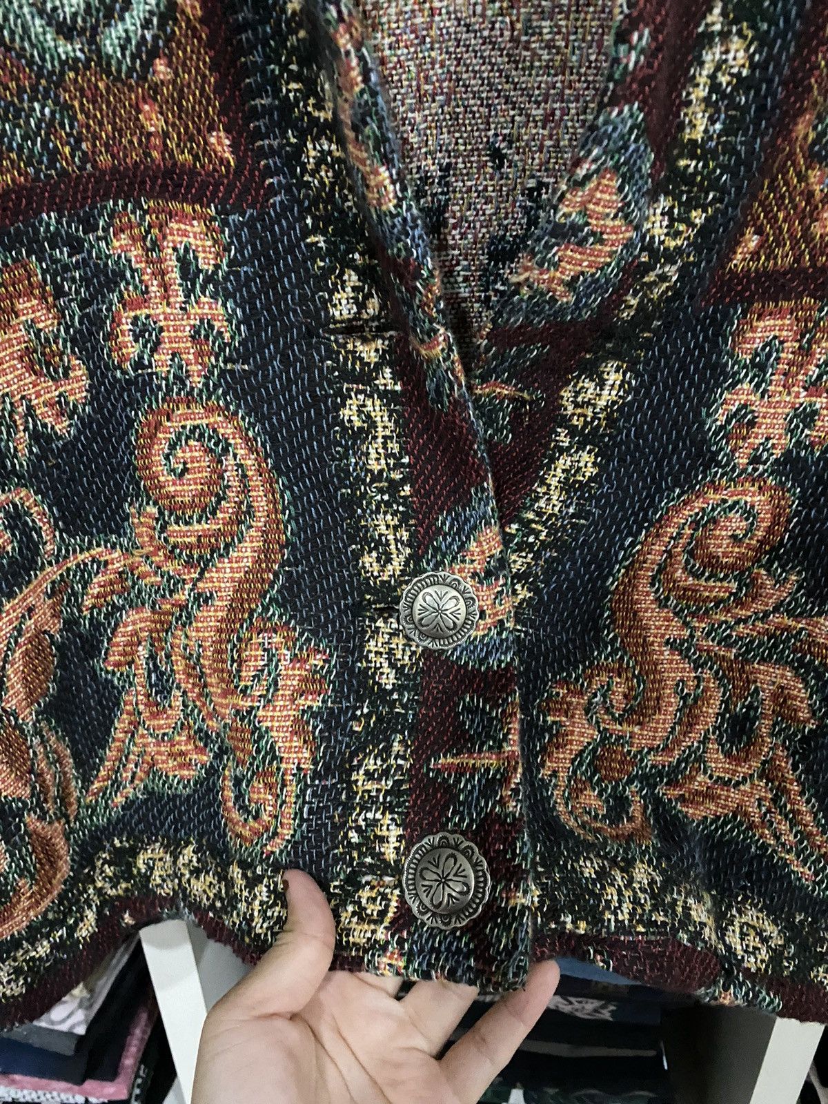 Designer × Japanese Brand × Vintage Parsley & Sage Painted Dany Jacket Size US M / EU 48-50 / 2 - 7 Thumbnail