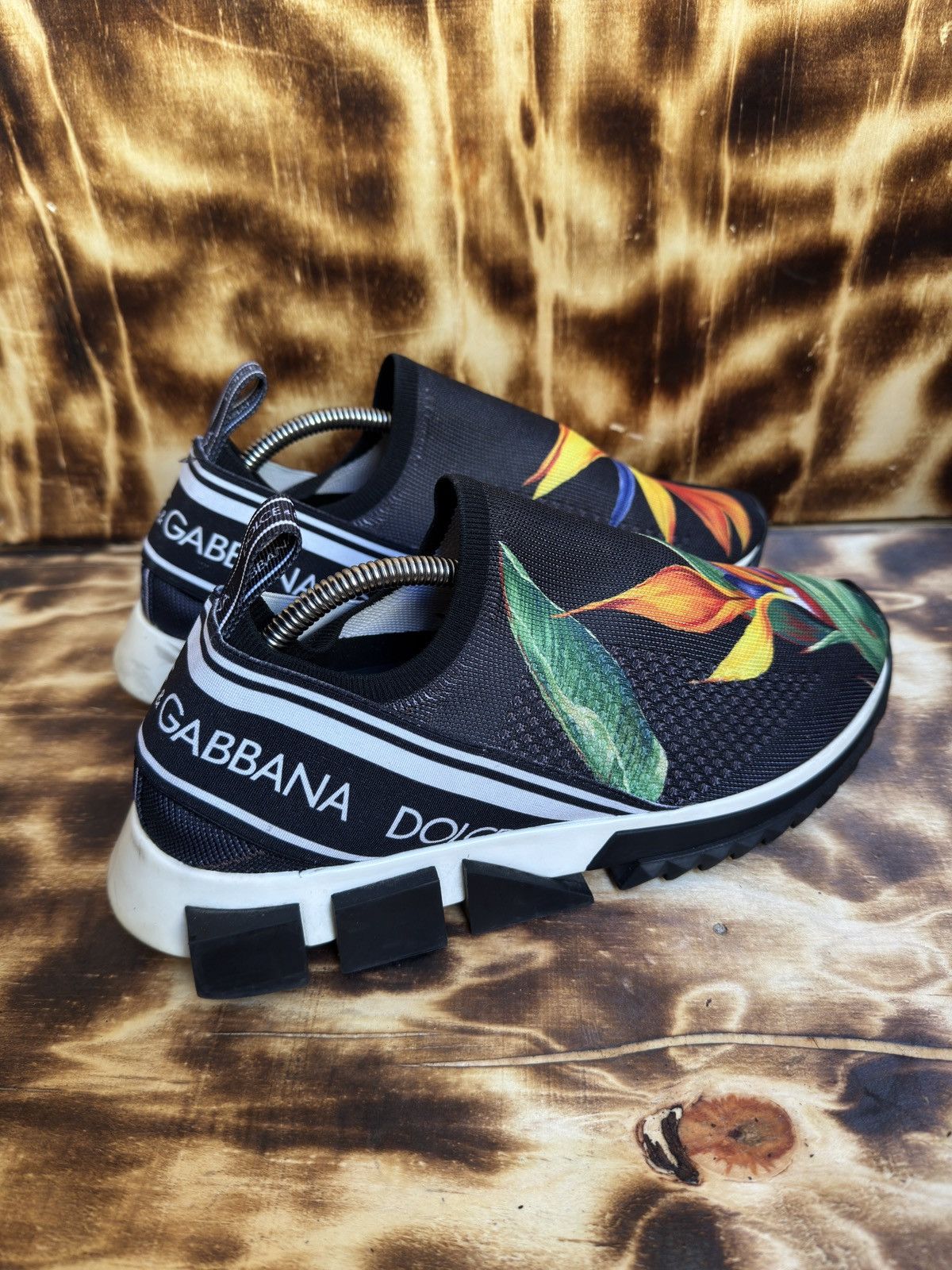 Dolce & Gabbana birds of paradise Sorrento sneaker Size US 9 / EU 42 - 14 Thumbnail