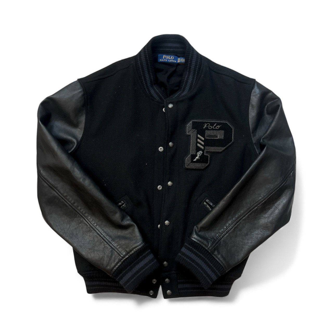 Polo Ralph Lauren Ralph Lauren Varsity Jacket Black XXL – New (without tags) Size US XXL / EU 58 / 5 - 1 Thumbnail