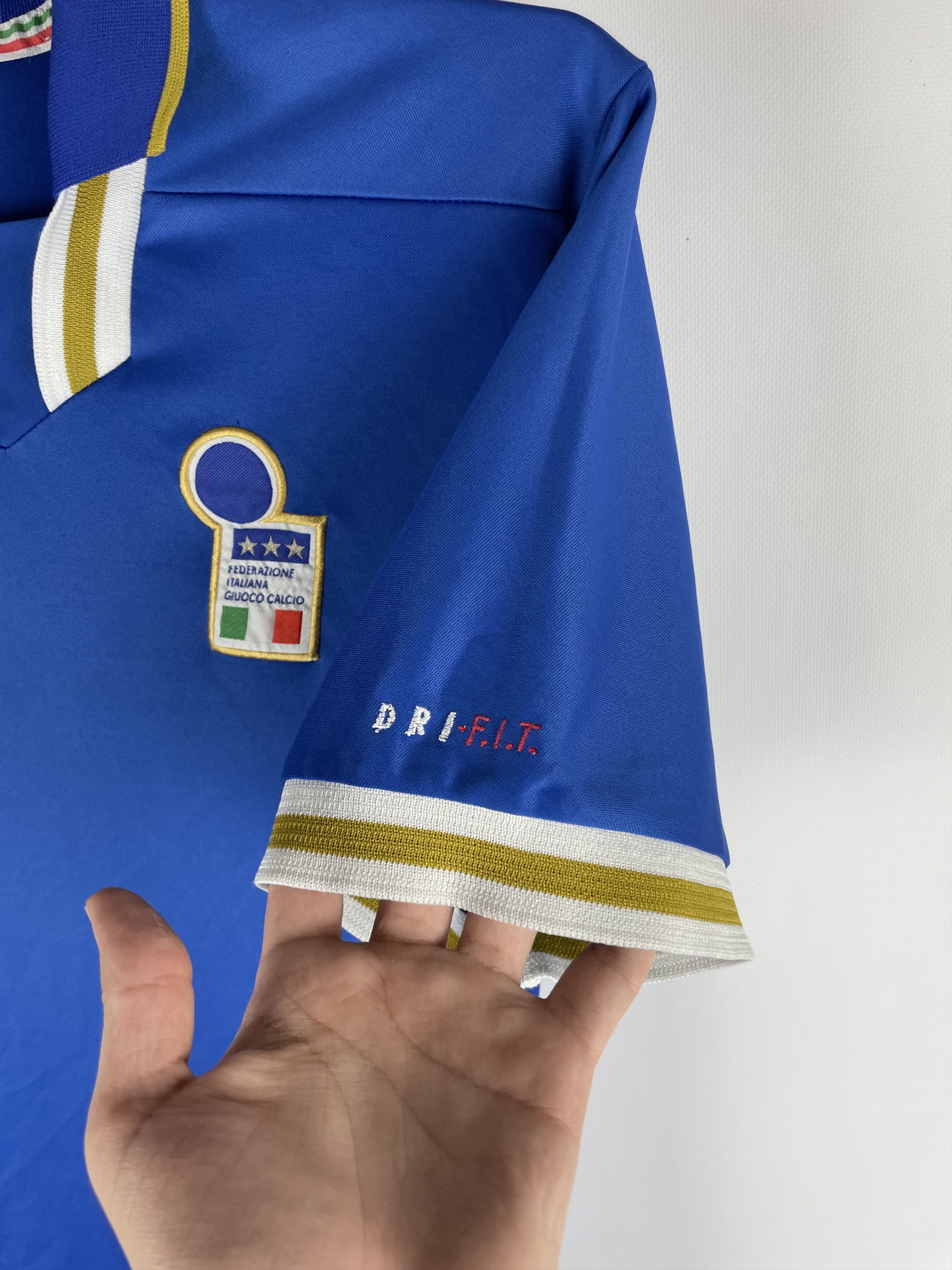 Nike × Vintage Nike Italy National Team Football Vintage Jersey Size US M / EU 48-50 / 2 - 6 Thumbnail