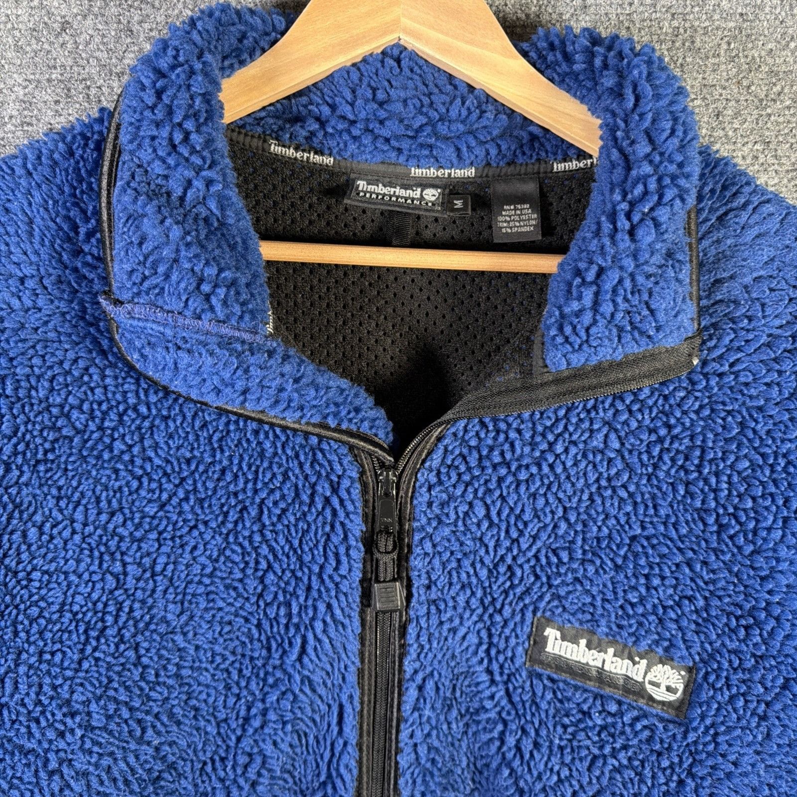 Timberland Vintage Timberland Jacket Mens Large Blue 90s Retro Cardigan Size US L / EU 52-54 / 3 - 2 Thumbnail